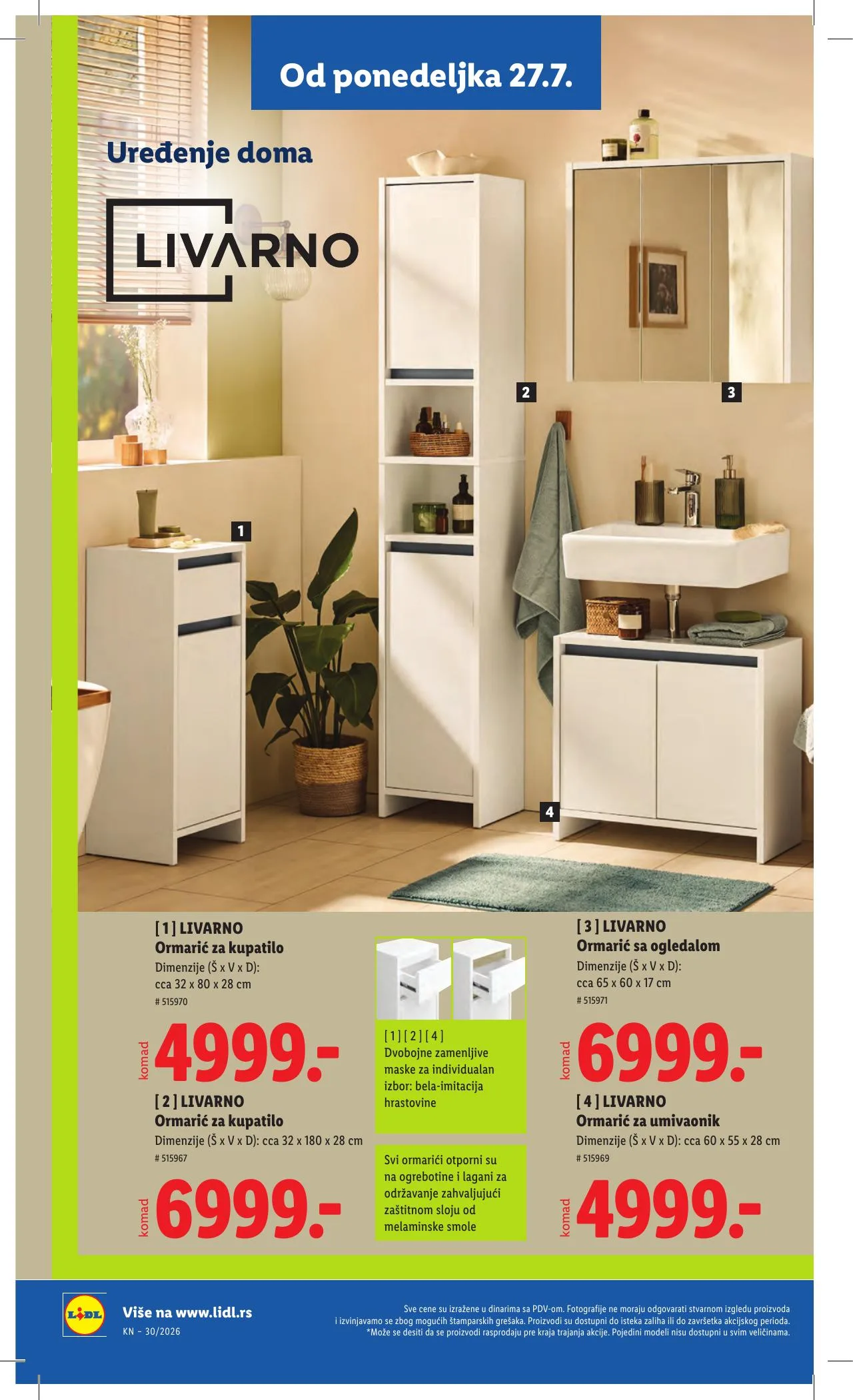 Lidl akciós újság Szerbia 07.23–07.29 – 110. oldal