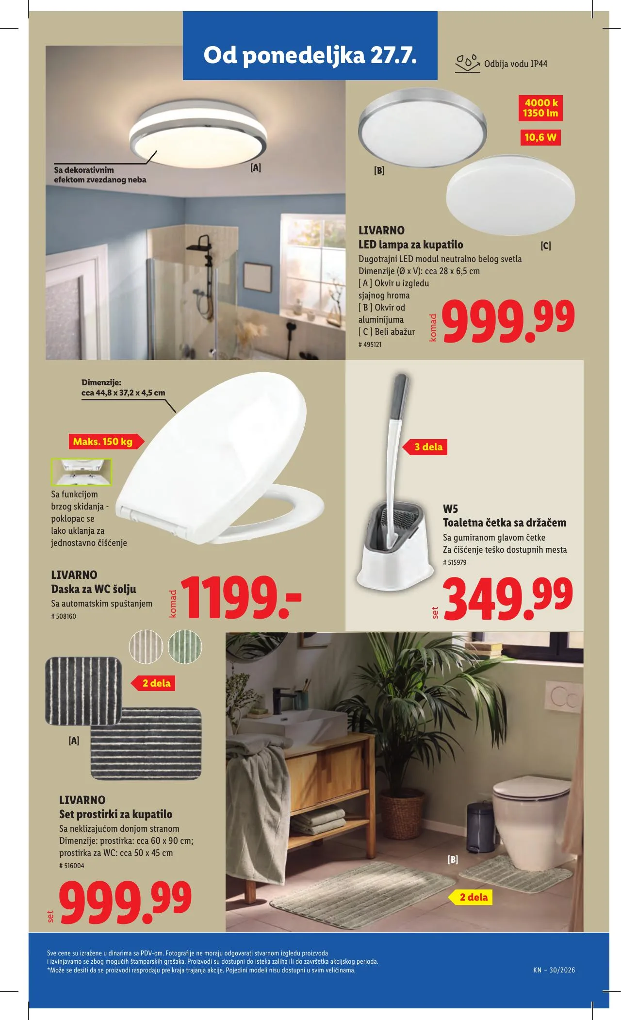 Lidl akciós újság Szerbia 07.23–07.29 – 111. oldal
