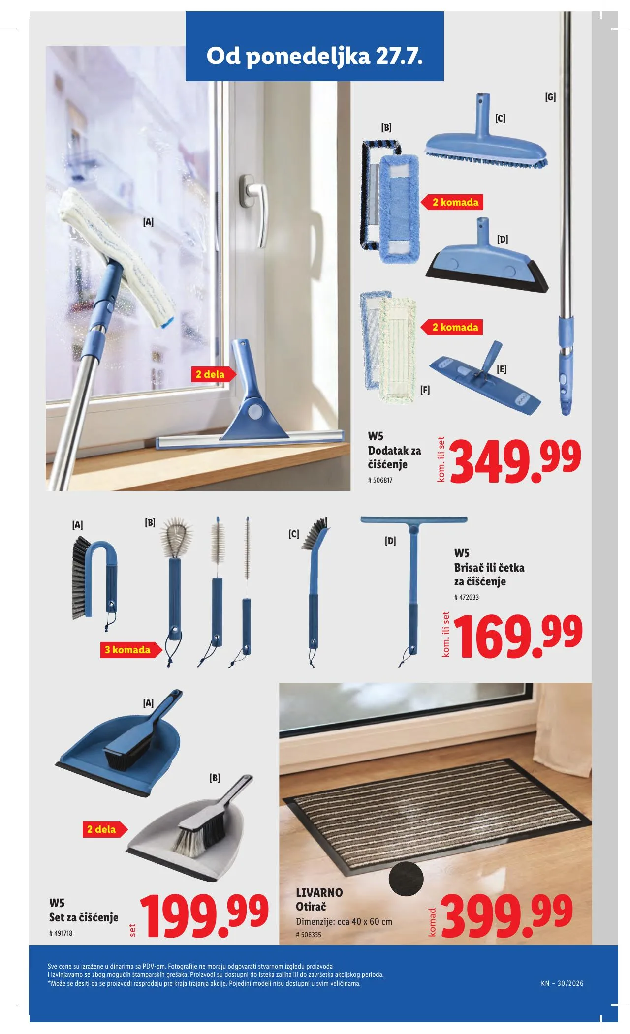 Lidl akciós újság Szerbia 07.23–07.29 – 115. oldal