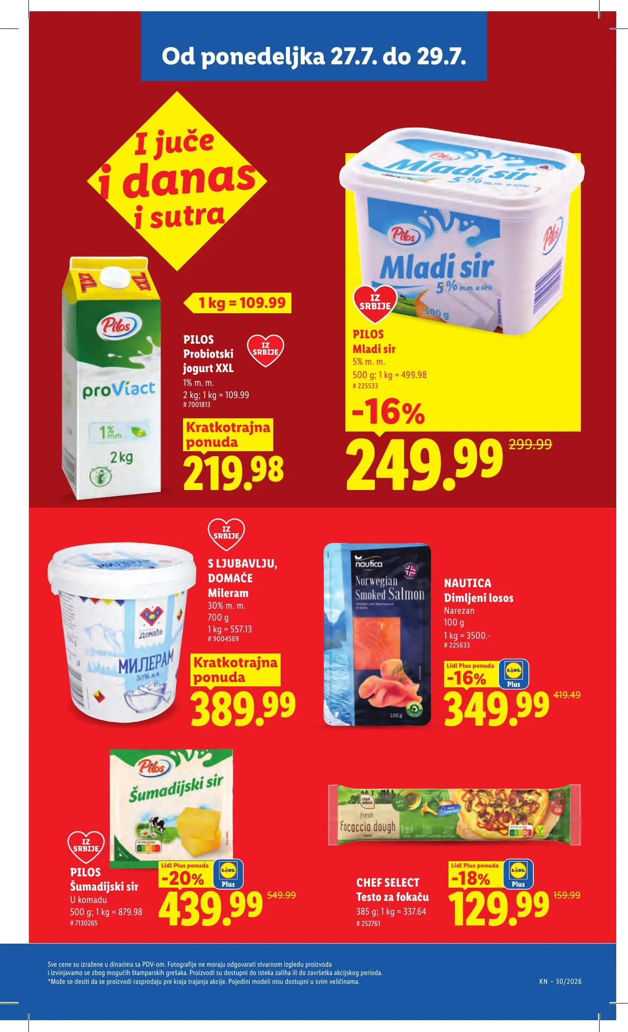 Lidl akciós újság Szerbia 07.23–07.29 – 119. oldal