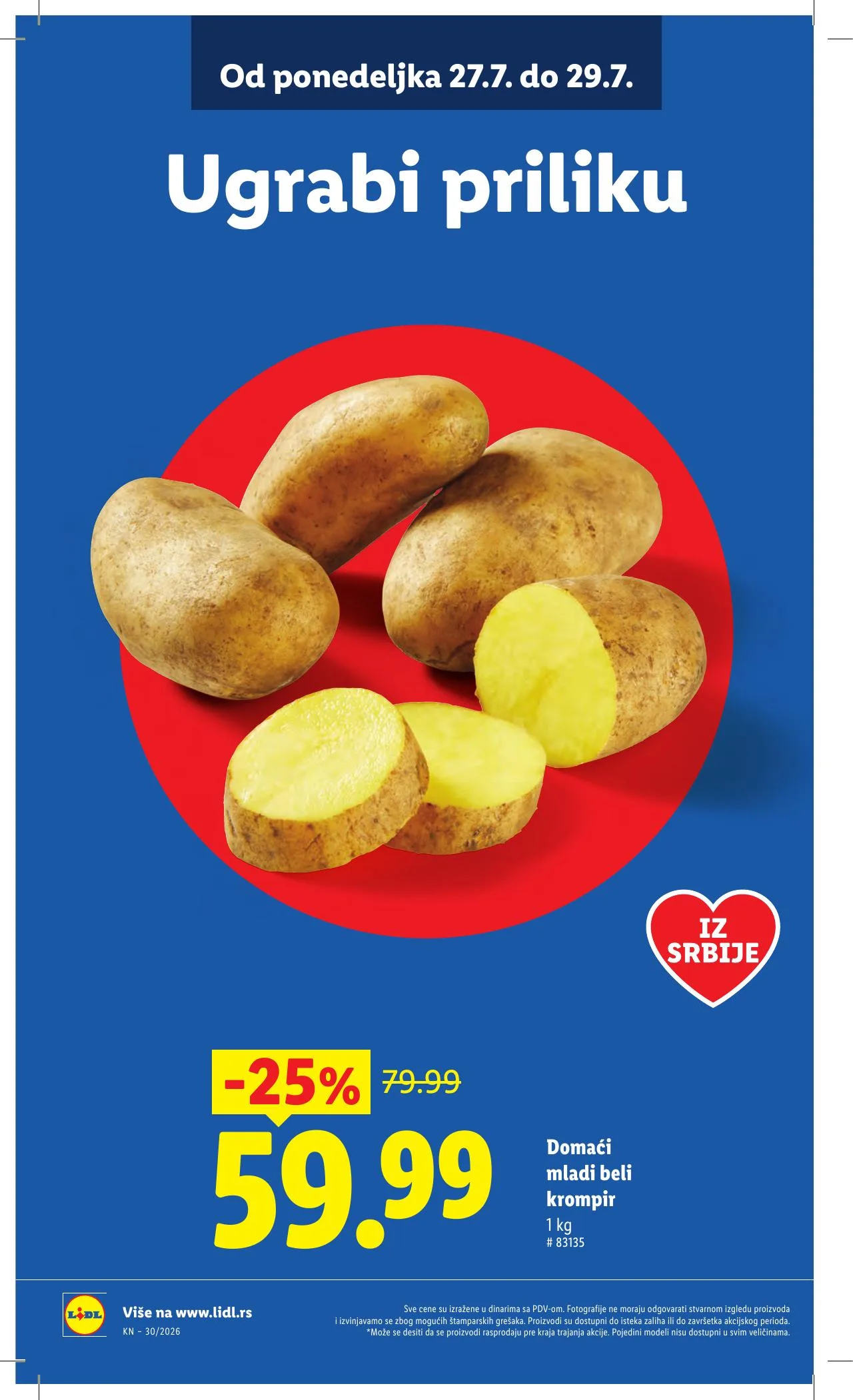 Lidl akciós újság Szerbia 07.23–07.29 – 12. oldal
