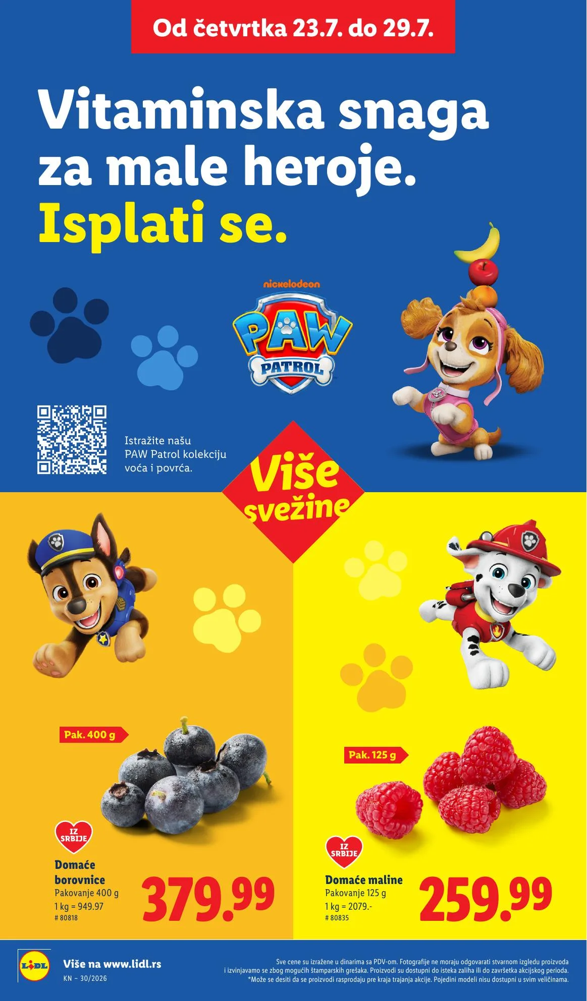 Lidl akciós újság Szerbia 07.23–07.29 – 16. oldal