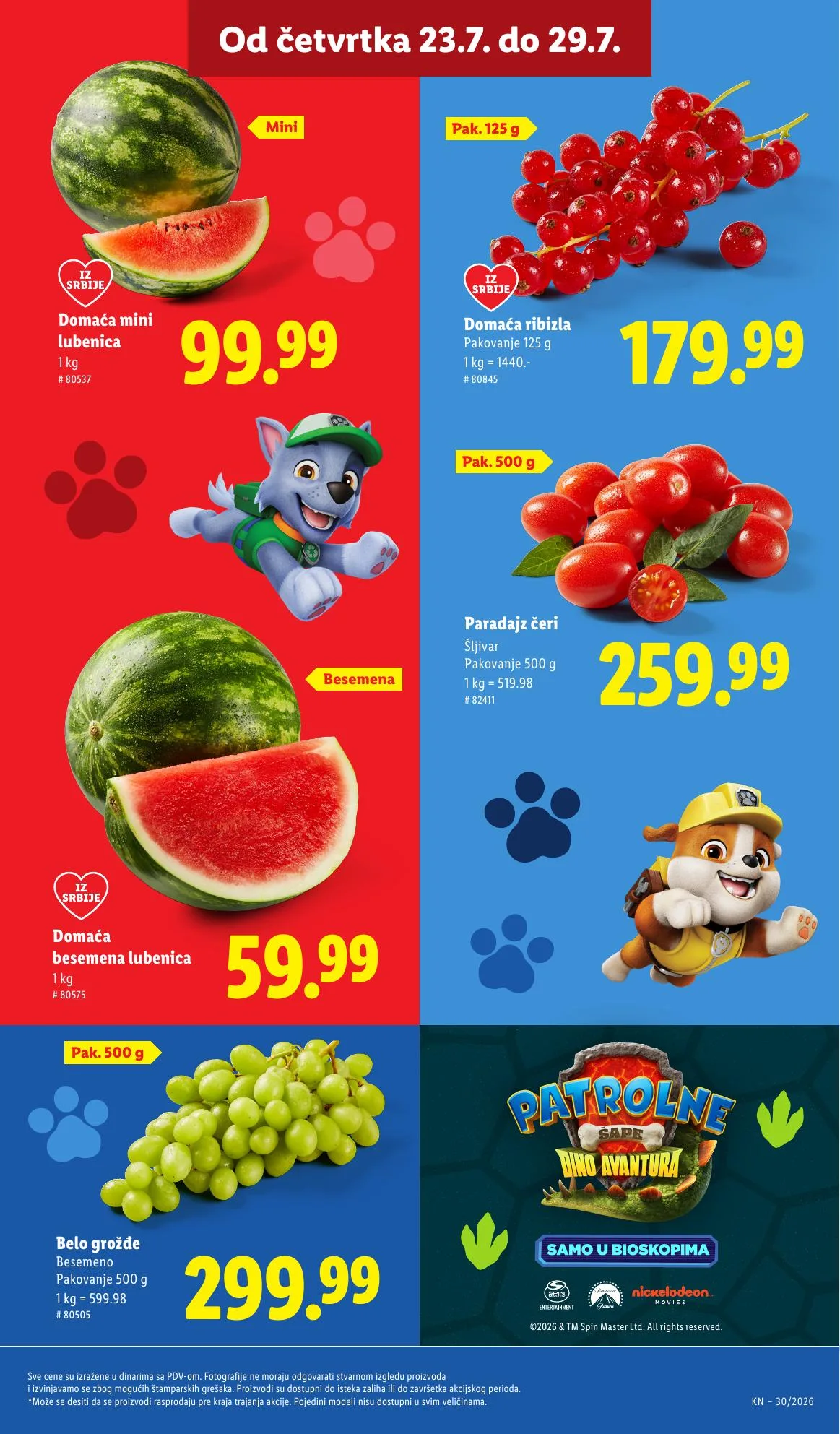 Lidl akciós újság Szerbia 07.23–07.29 – 17. oldal