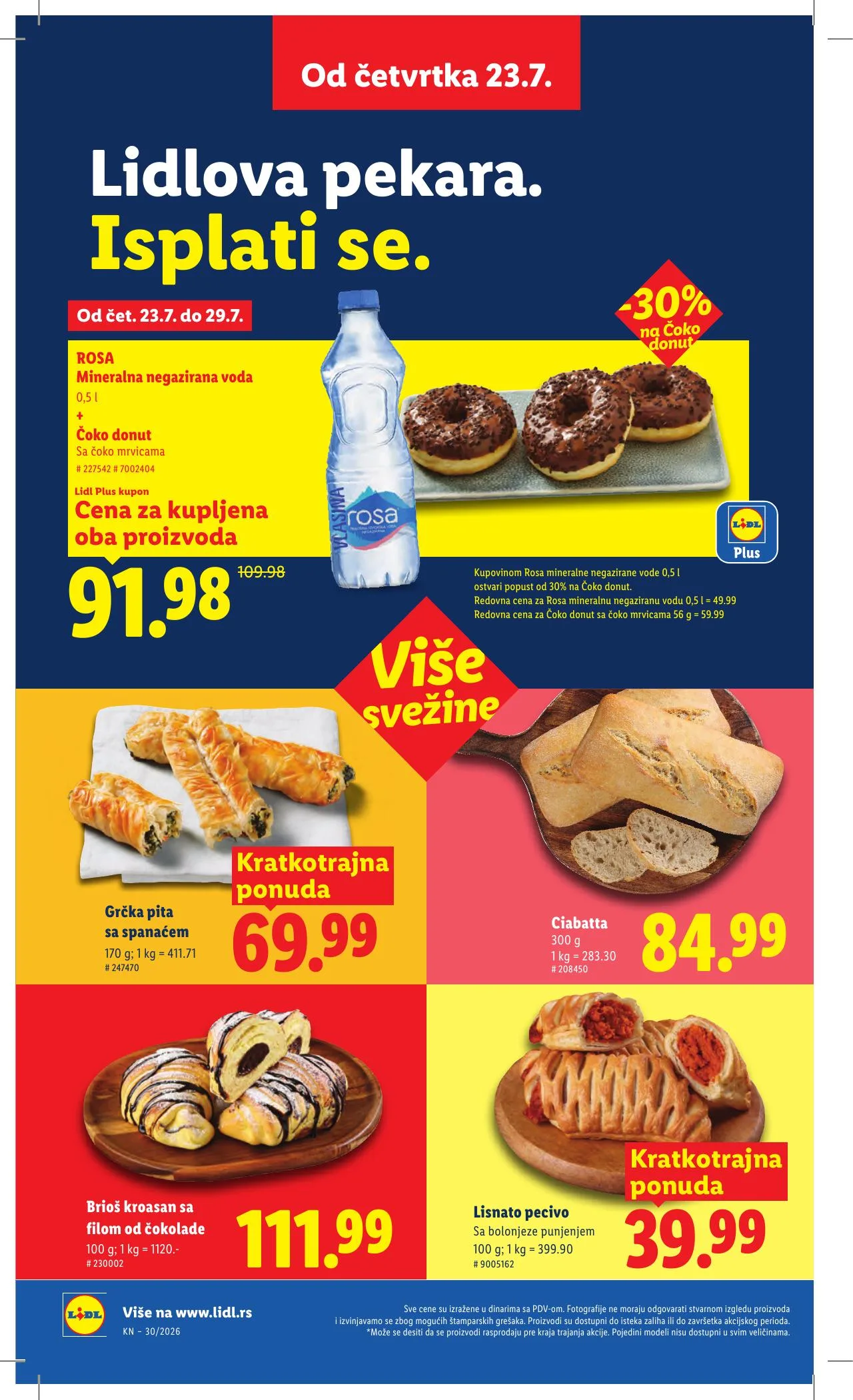 Lidl akciós újság Szerbia 07.23–07.29 – 20. oldal