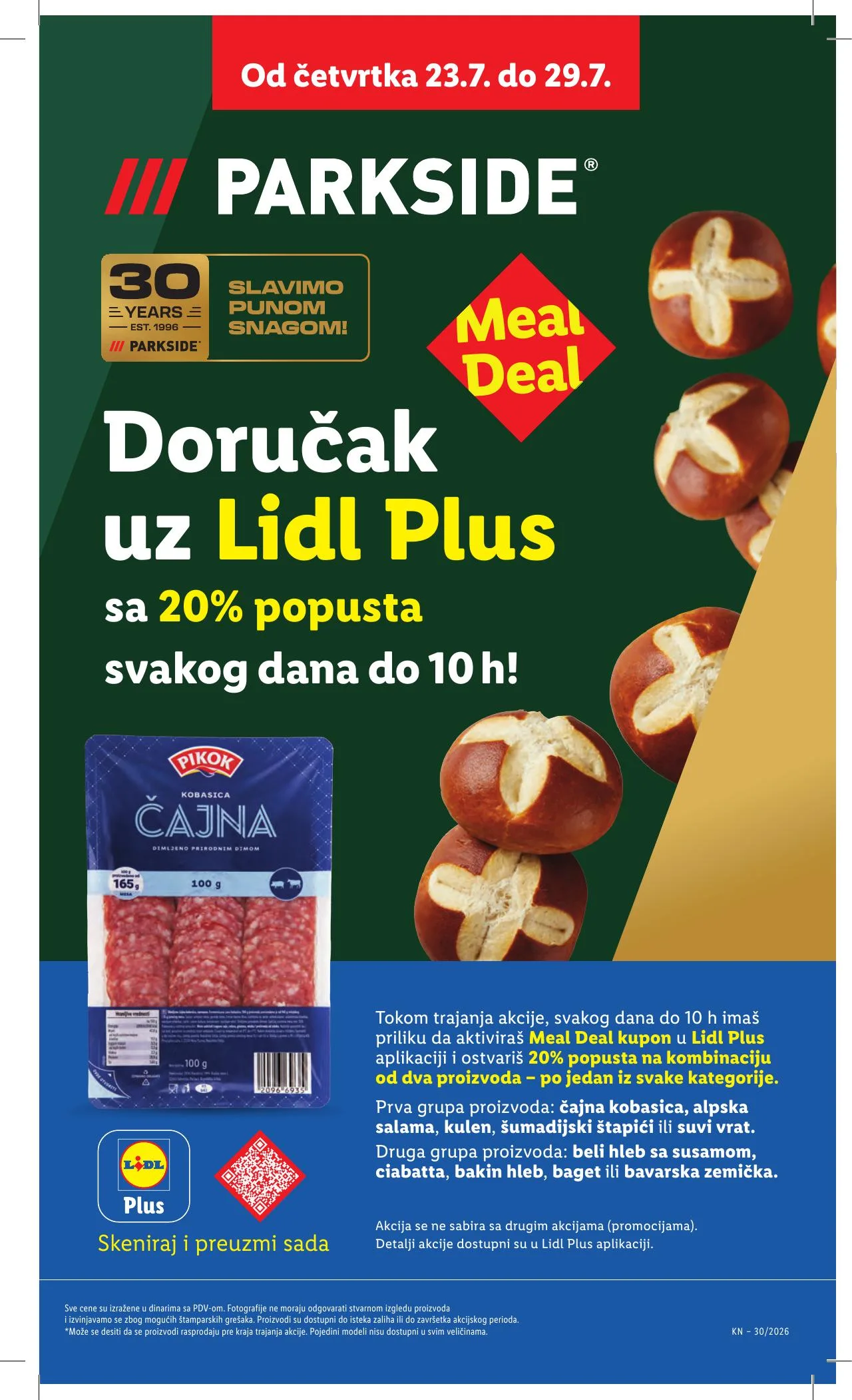 Lidl akciós újság Szerbia 07.23–07.29 – 21. oldal