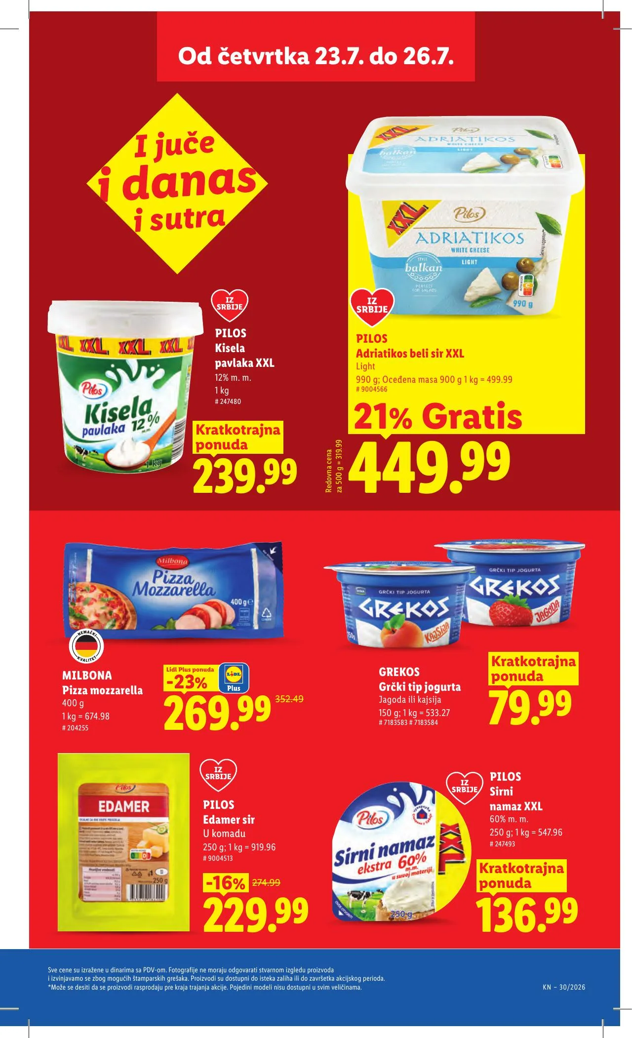 Lidl akciós újság Szerbia 07.23–07.29 – 25. oldal