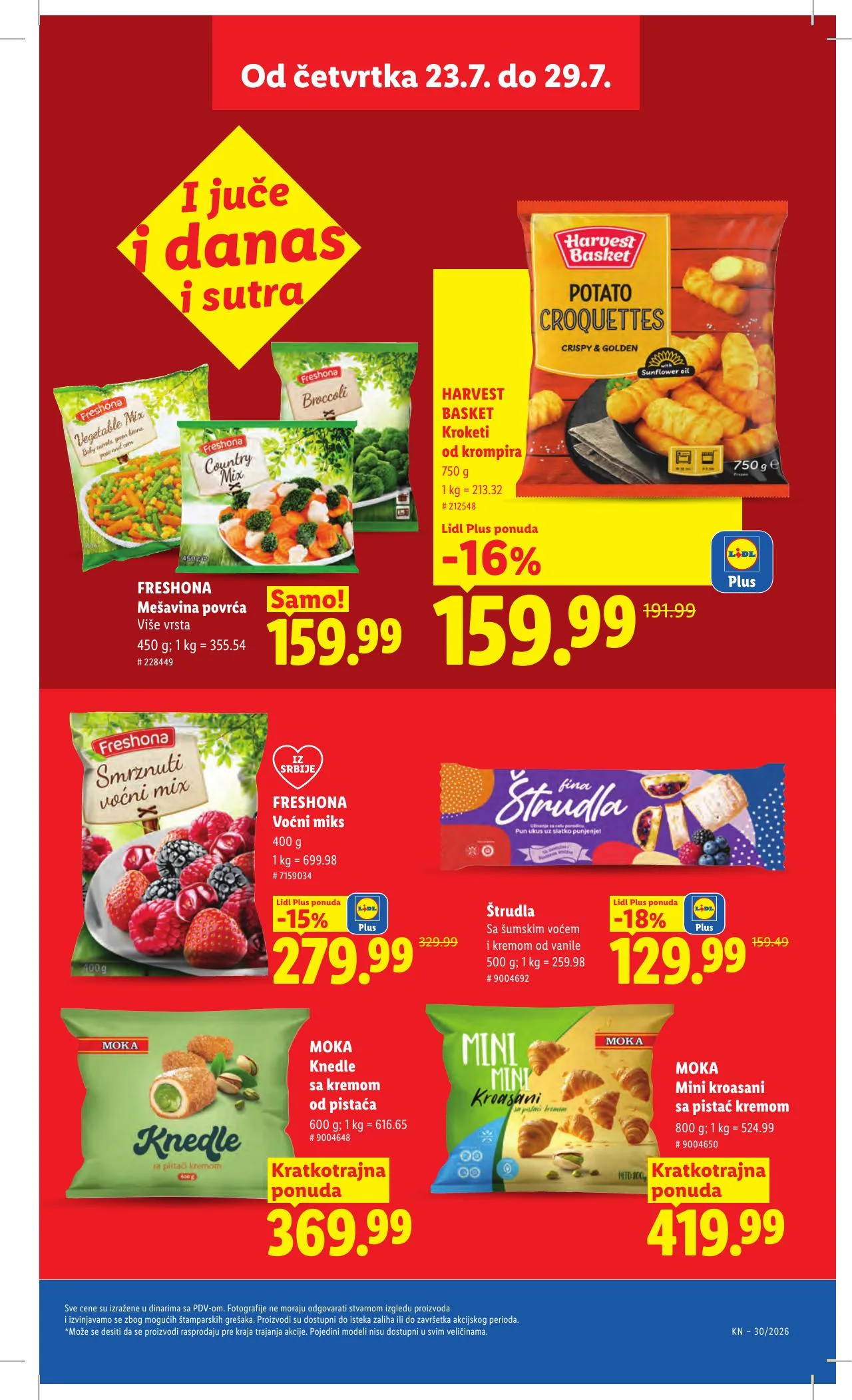 Lidl akciós újság Szerbia 07.23–07.29 – 27. oldal