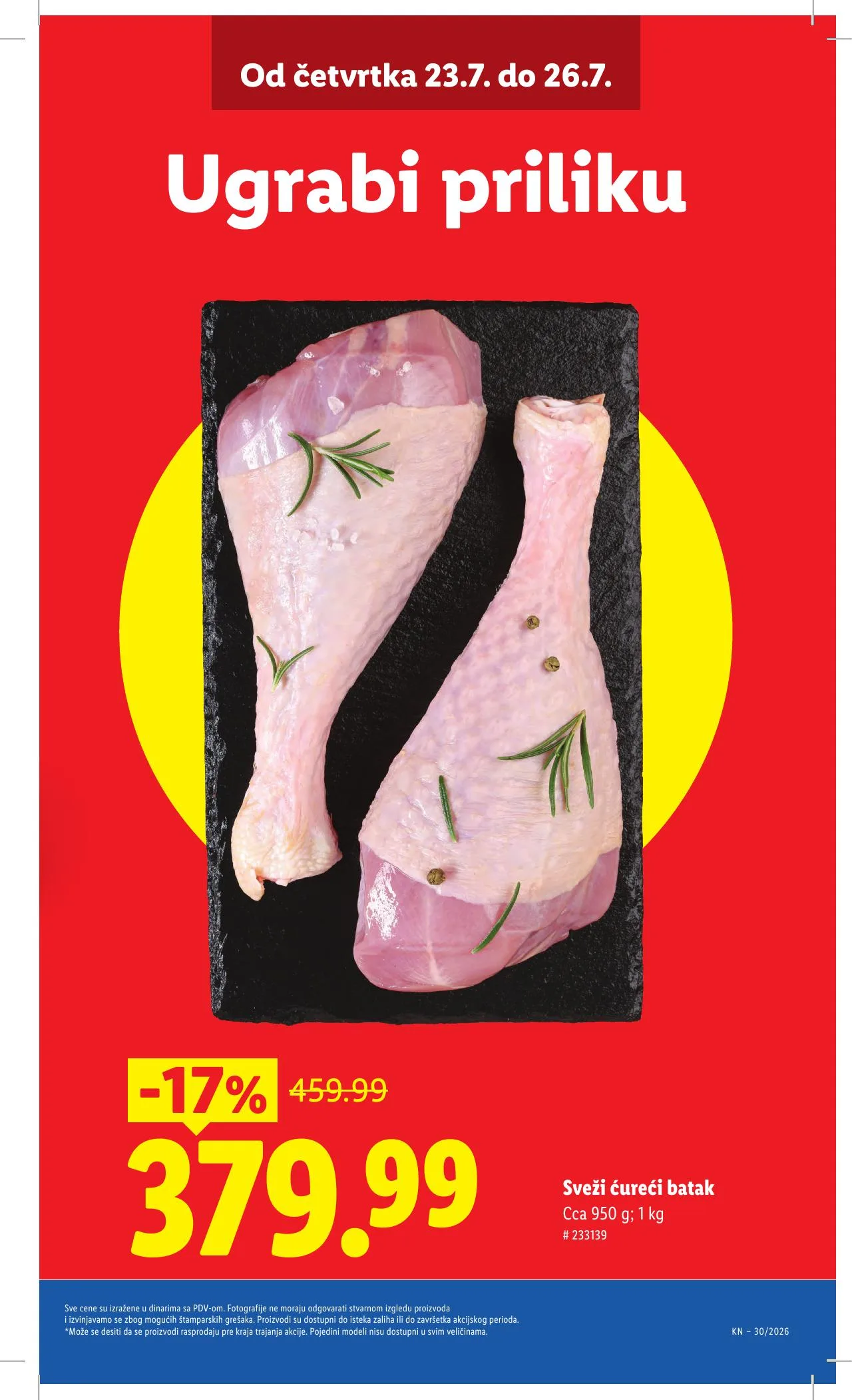Lidl akciós újság Szerbia 07.23–07.29 – 3. oldal