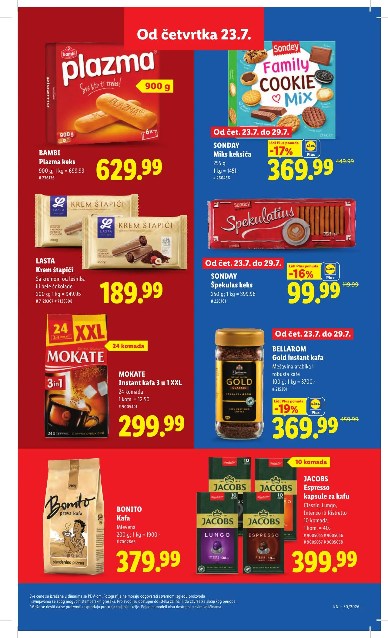 Lidl akciós újság Szerbia 07.23–07.29 – 31. oldal