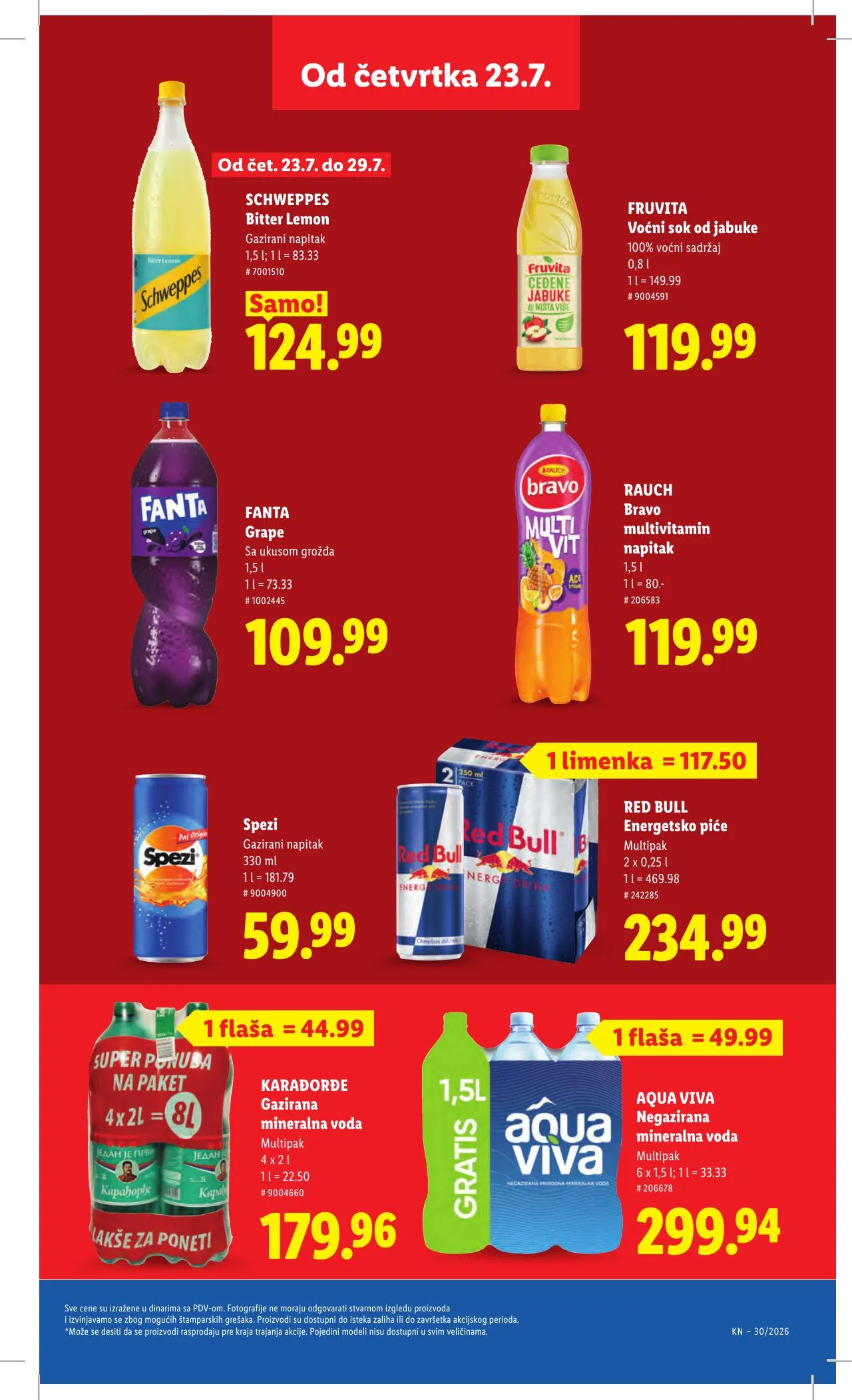 Lidl akciós újság Szerbia 07.23–07.29 – 33. oldal