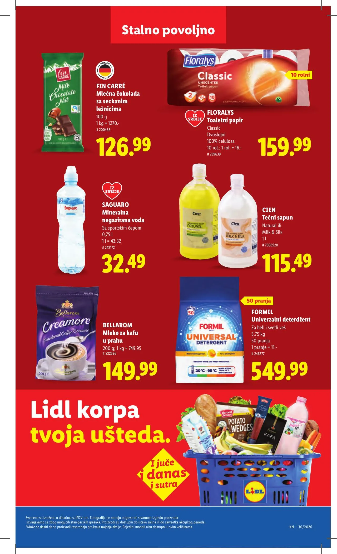 Lidl akciós újság Szerbia 07.23–07.29 – 41. oldal