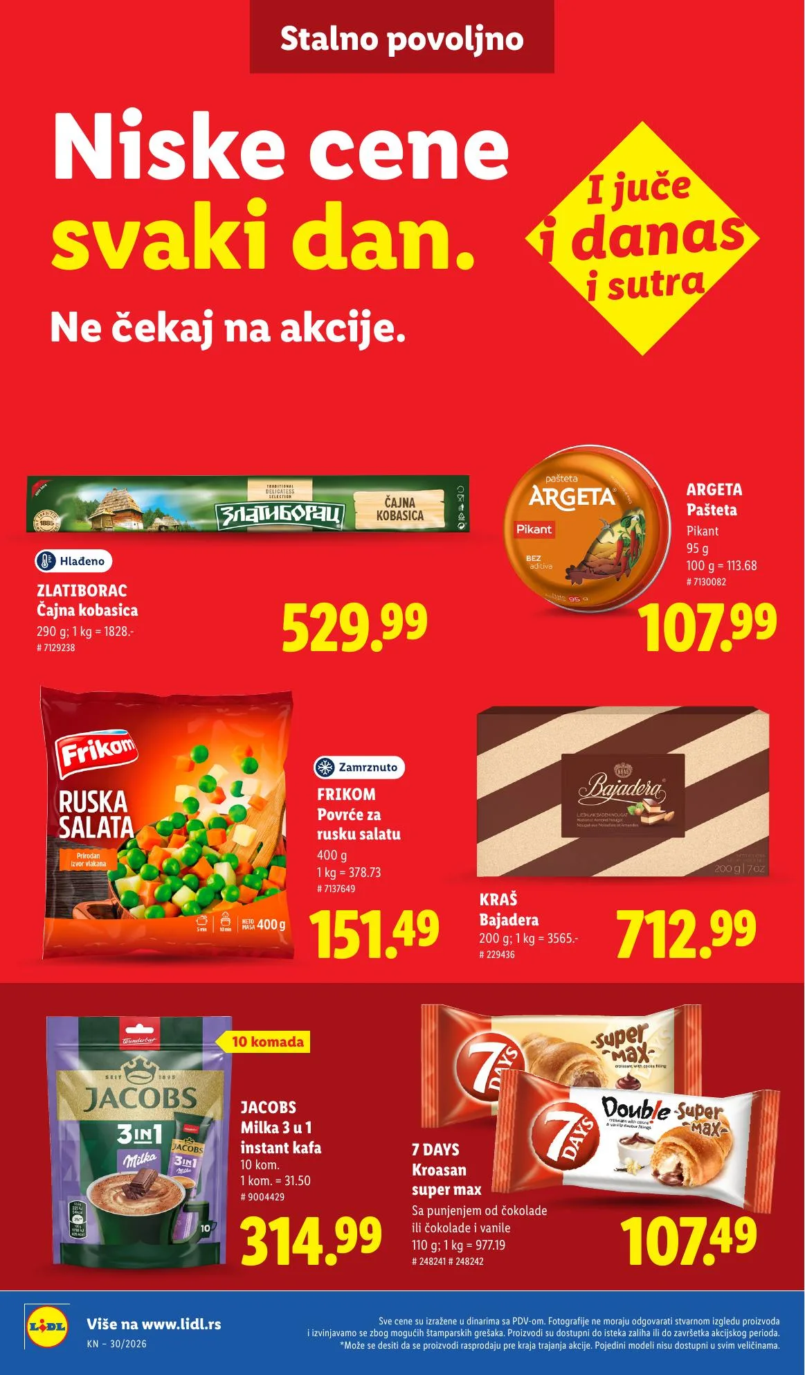 Lidl akciós újság Szerbia 07.23–07.29 – 42. oldal