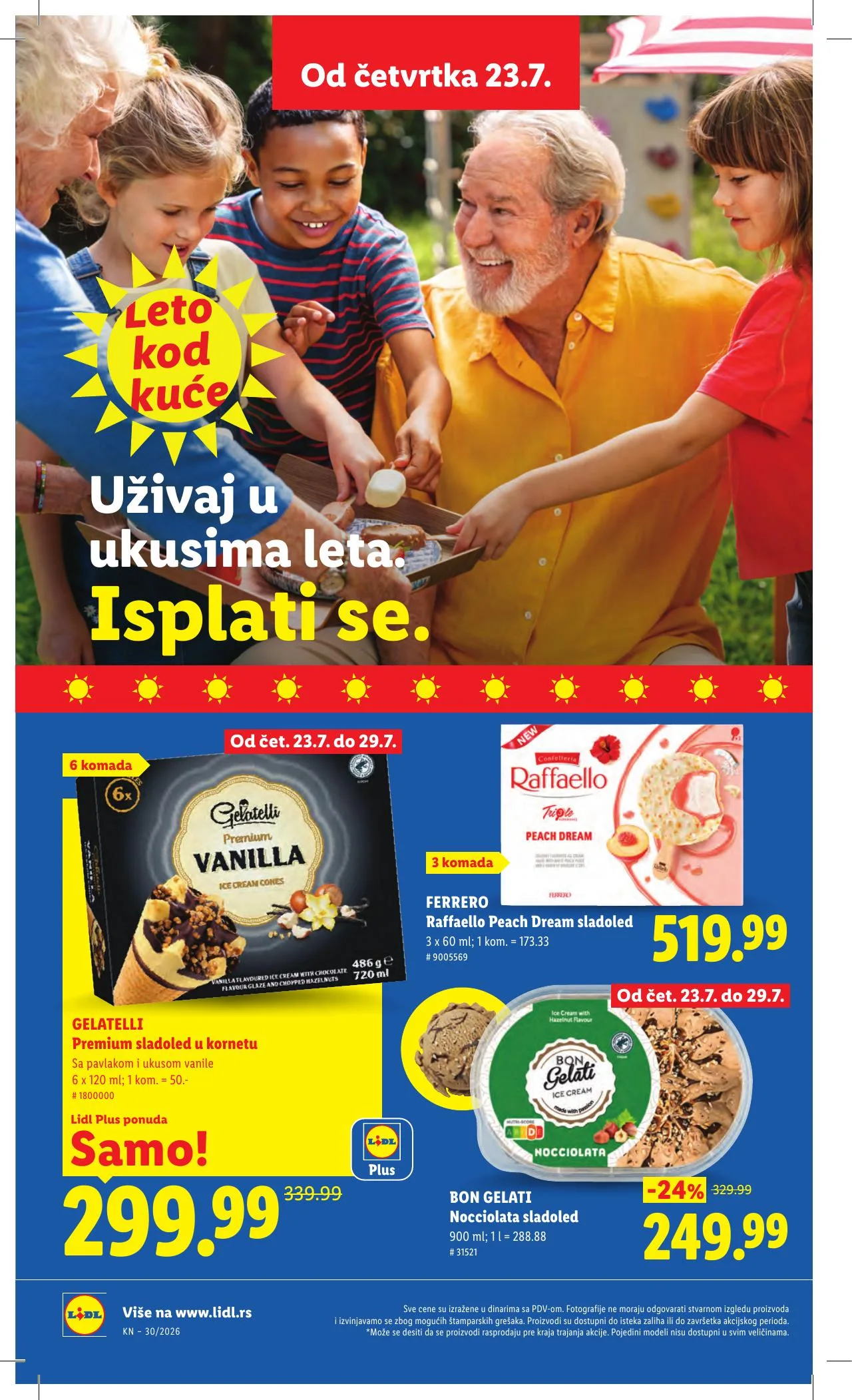 Lidl akciós újság Szerbia 07.23–07.29 – 46. oldal