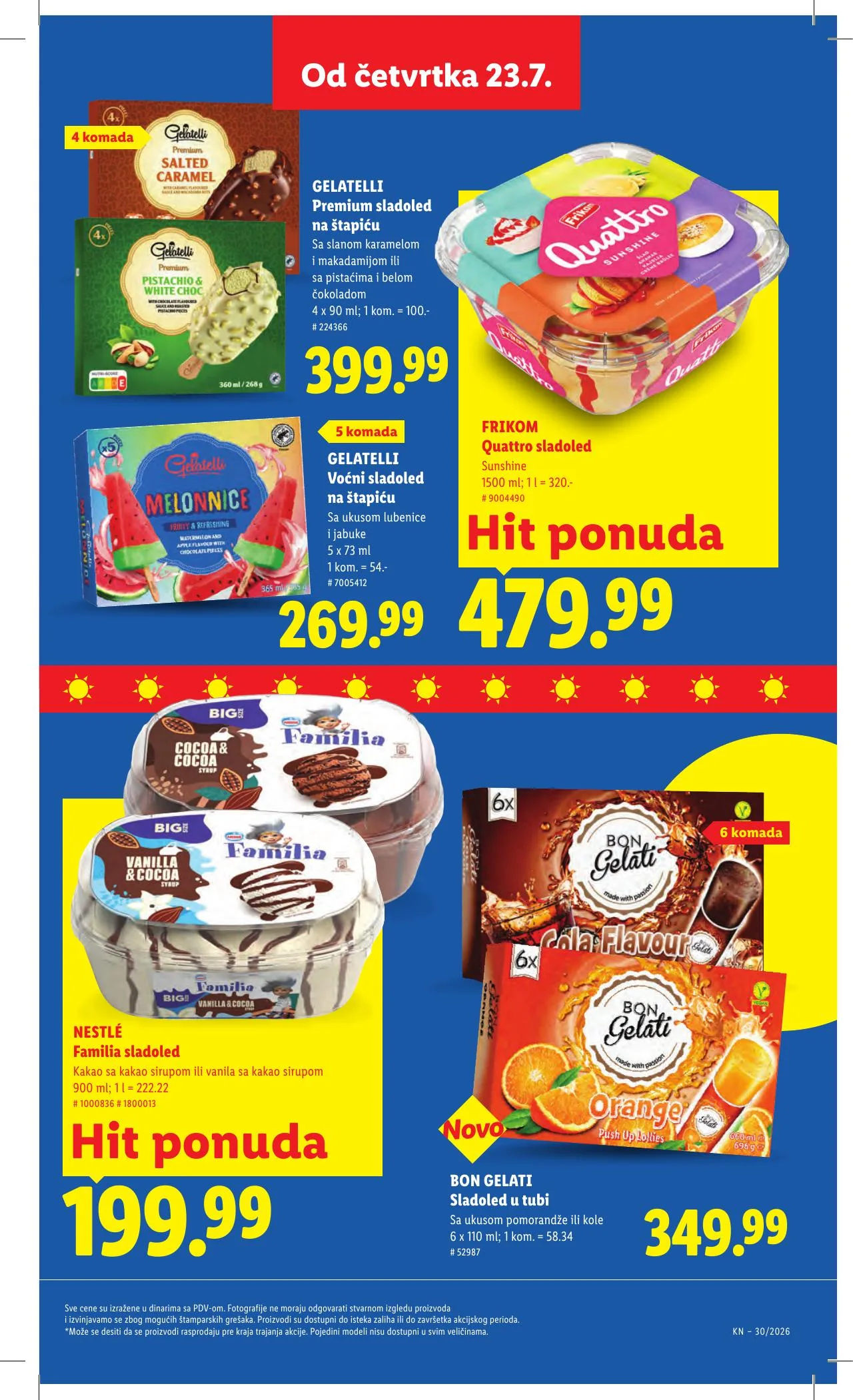 Lidl akciós újság Szerbia 07.23–07.29 – 47. oldal