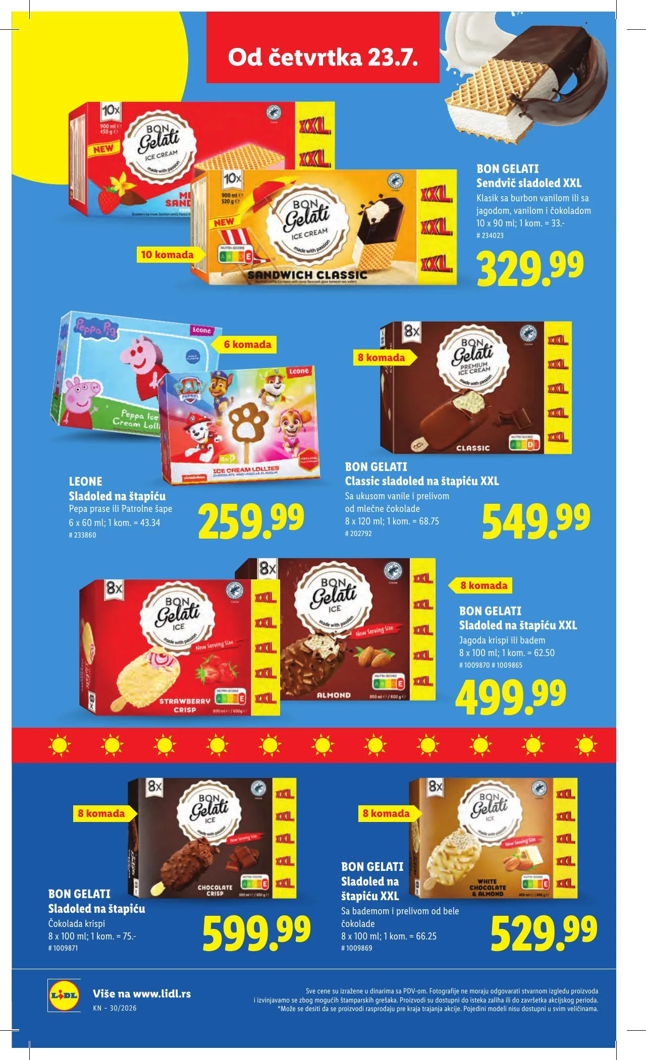 Lidl akciós újság Szerbia 07.23–07.29 – 48. oldal