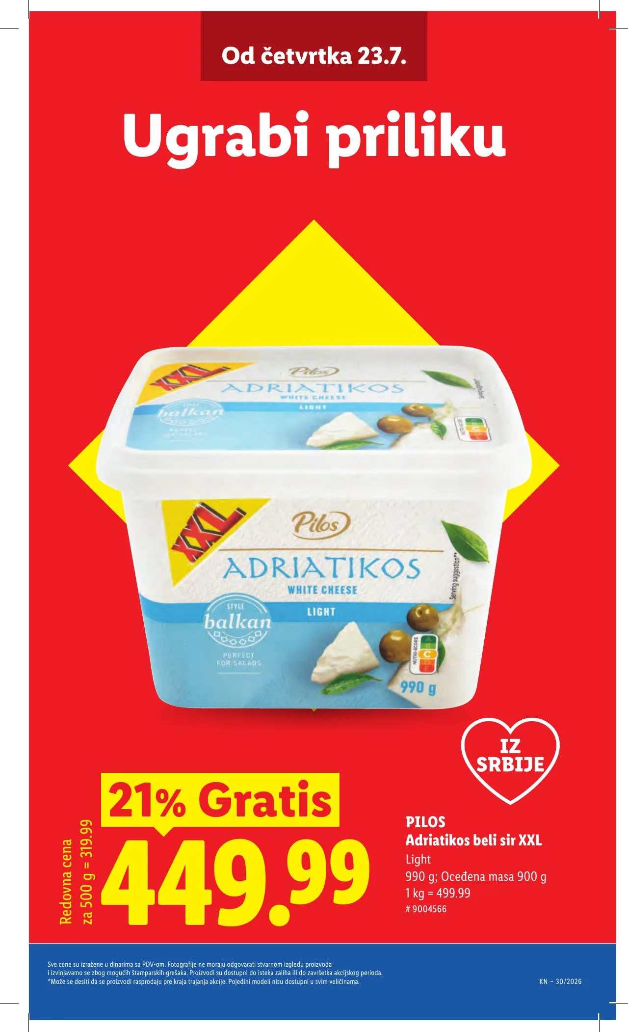 Lidl akciós újság Szerbia 07.23–07.29 – 5. oldal