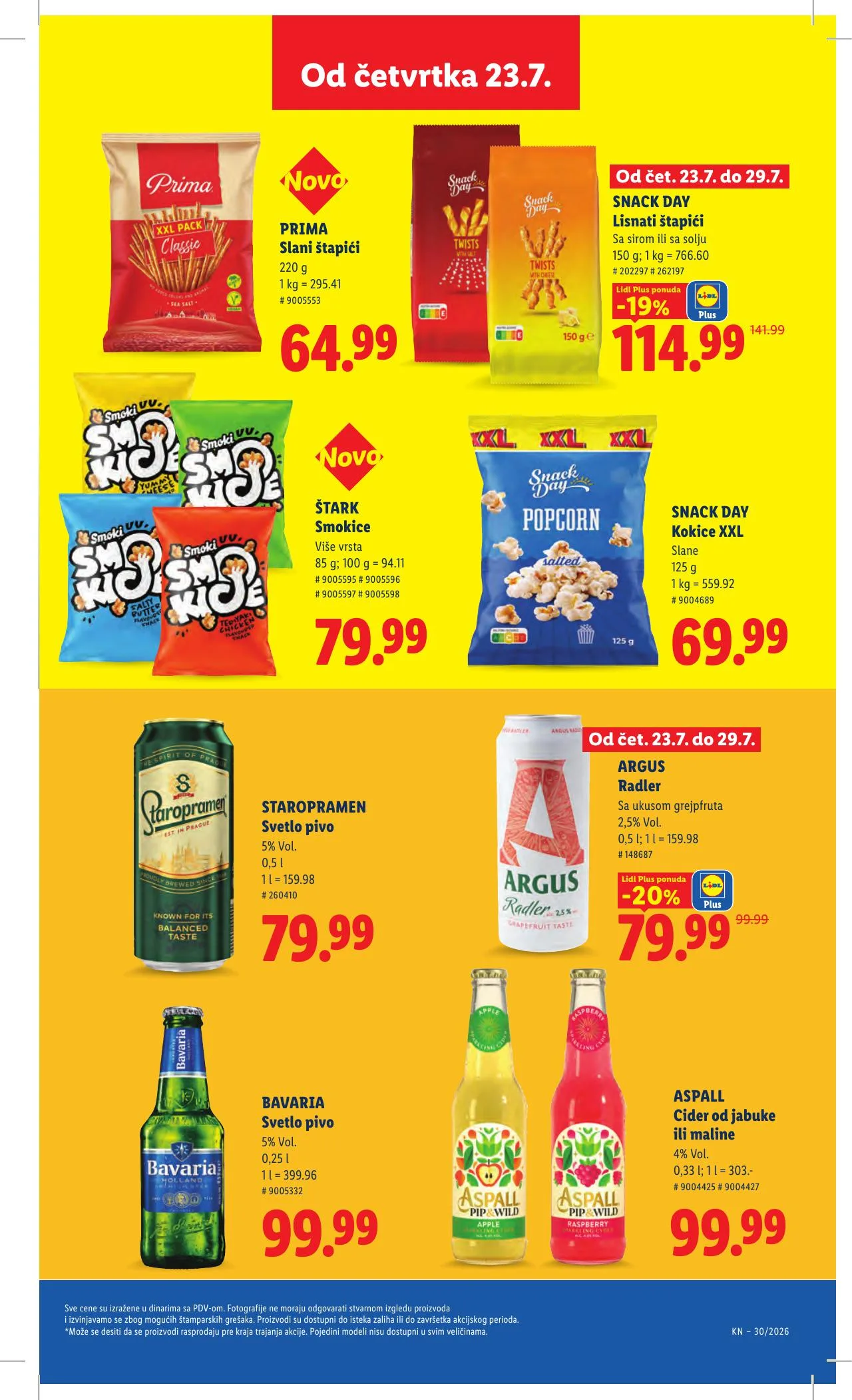 Lidl akciós újság Szerbia 07.23–07.29 – 55. oldal