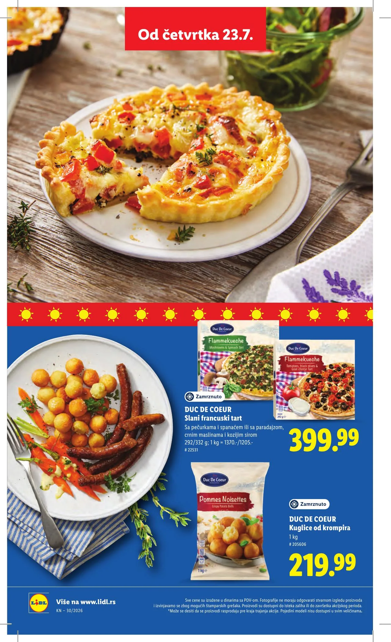 Lidl akciós újság Szerbia 07.23–07.29 – 58. oldal