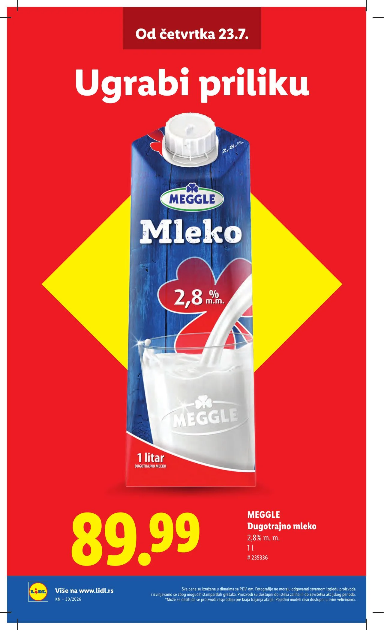 Lidl akciós újság Szerbia 07.23–07.29 – 6. oldal