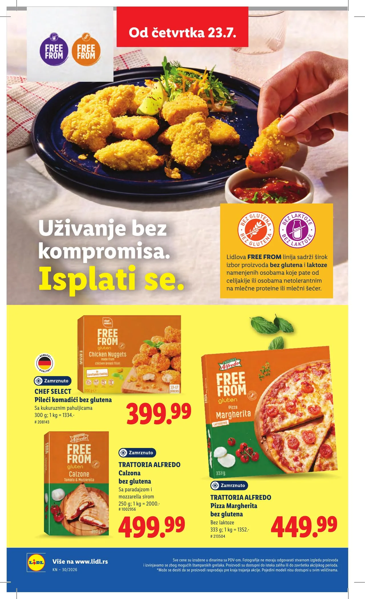 Lidl akciós újság Szerbia 07.23–07.29 – 62. oldal