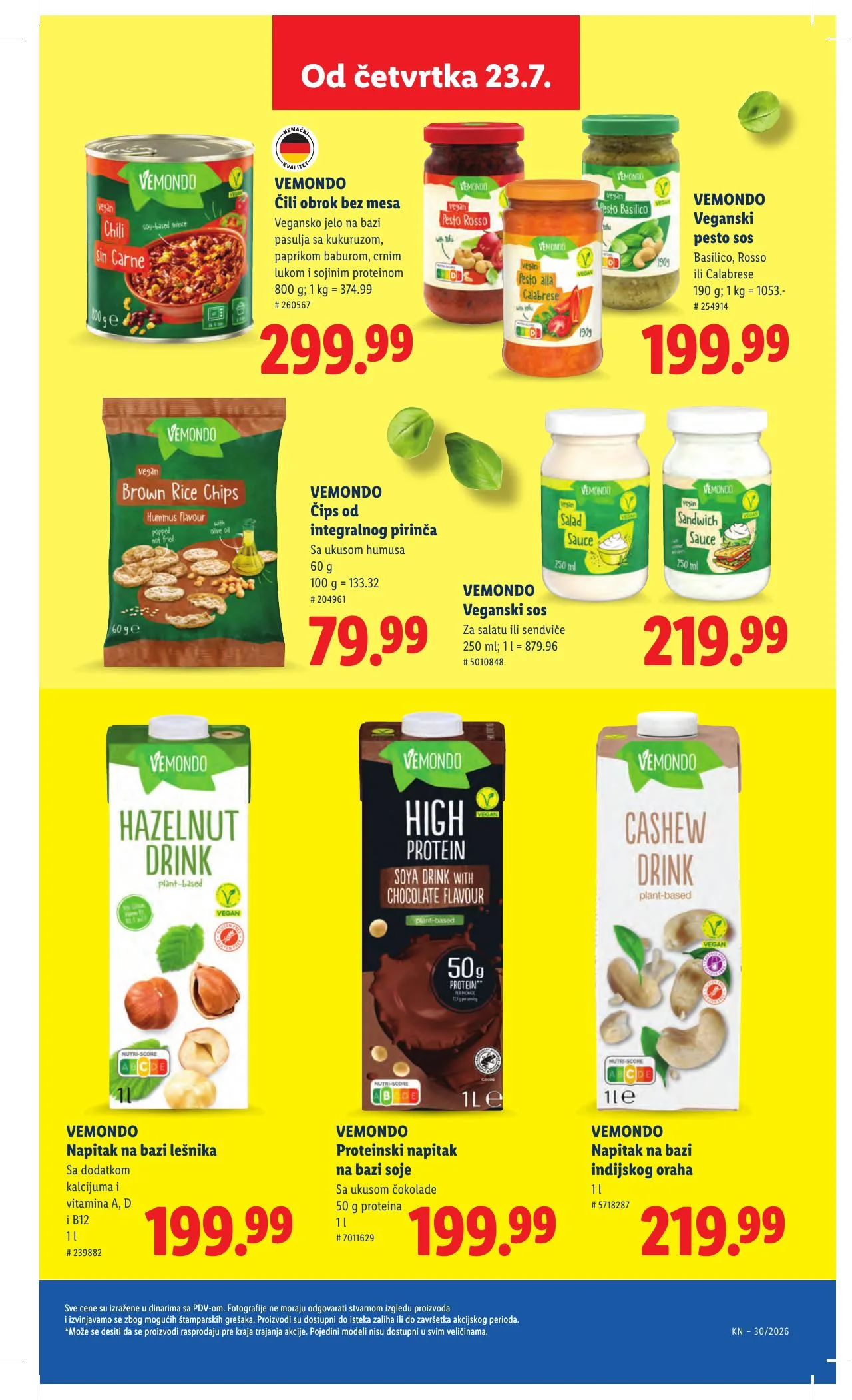 Lidl akciós újság Szerbia 07.23–07.29 – 67. oldal