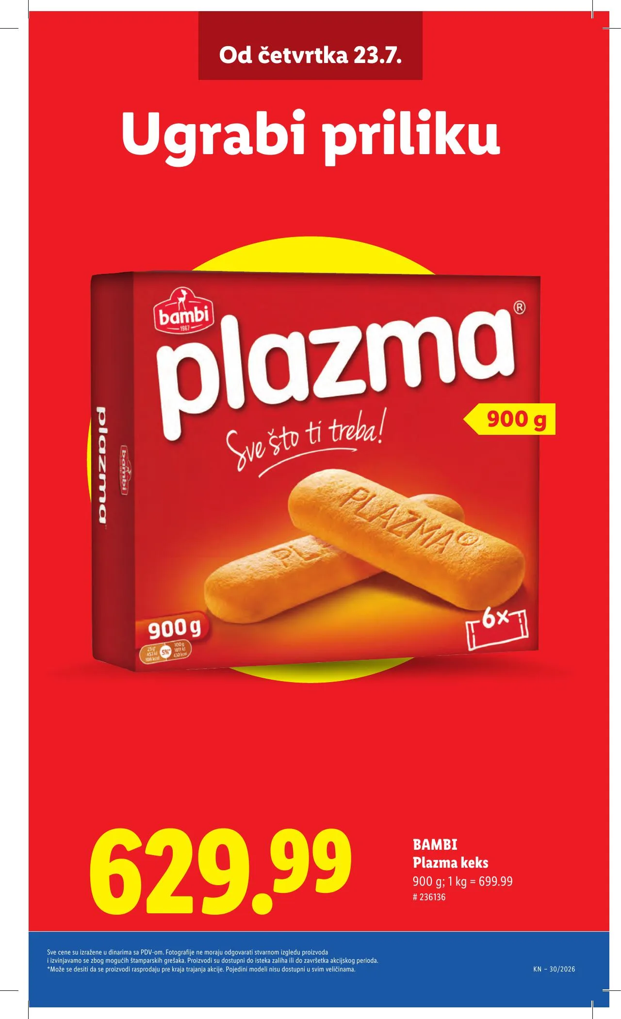 Lidl akciós újság Szerbia 07.23–07.29 – 7. oldal