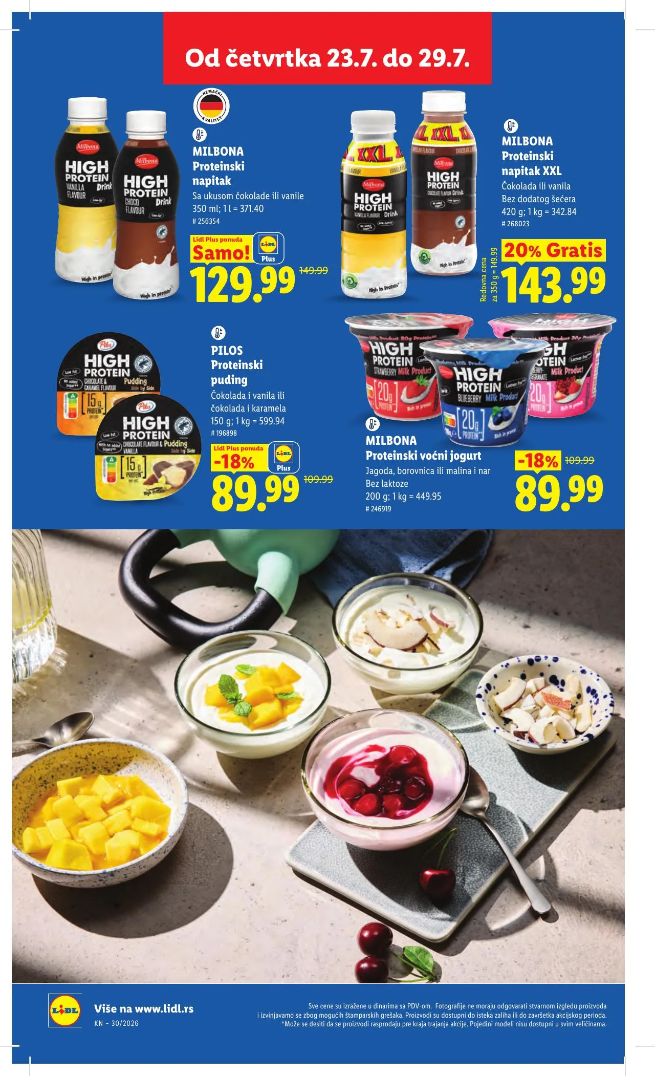 Lidl akciós újság Szerbia 07.23–07.29 – 70. oldal