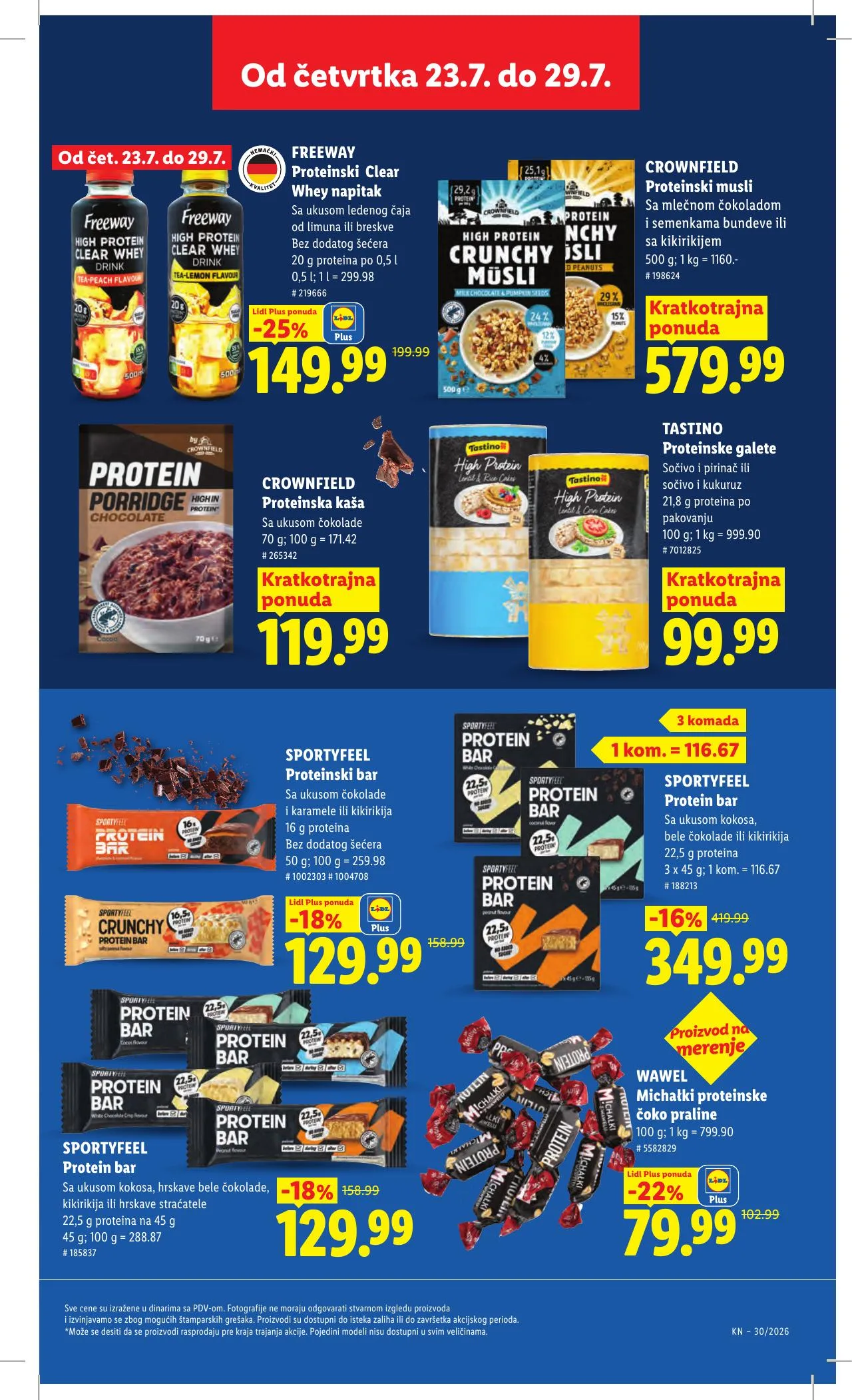 Lidl akciós újság Szerbia 07.23–07.29 – 71. oldal