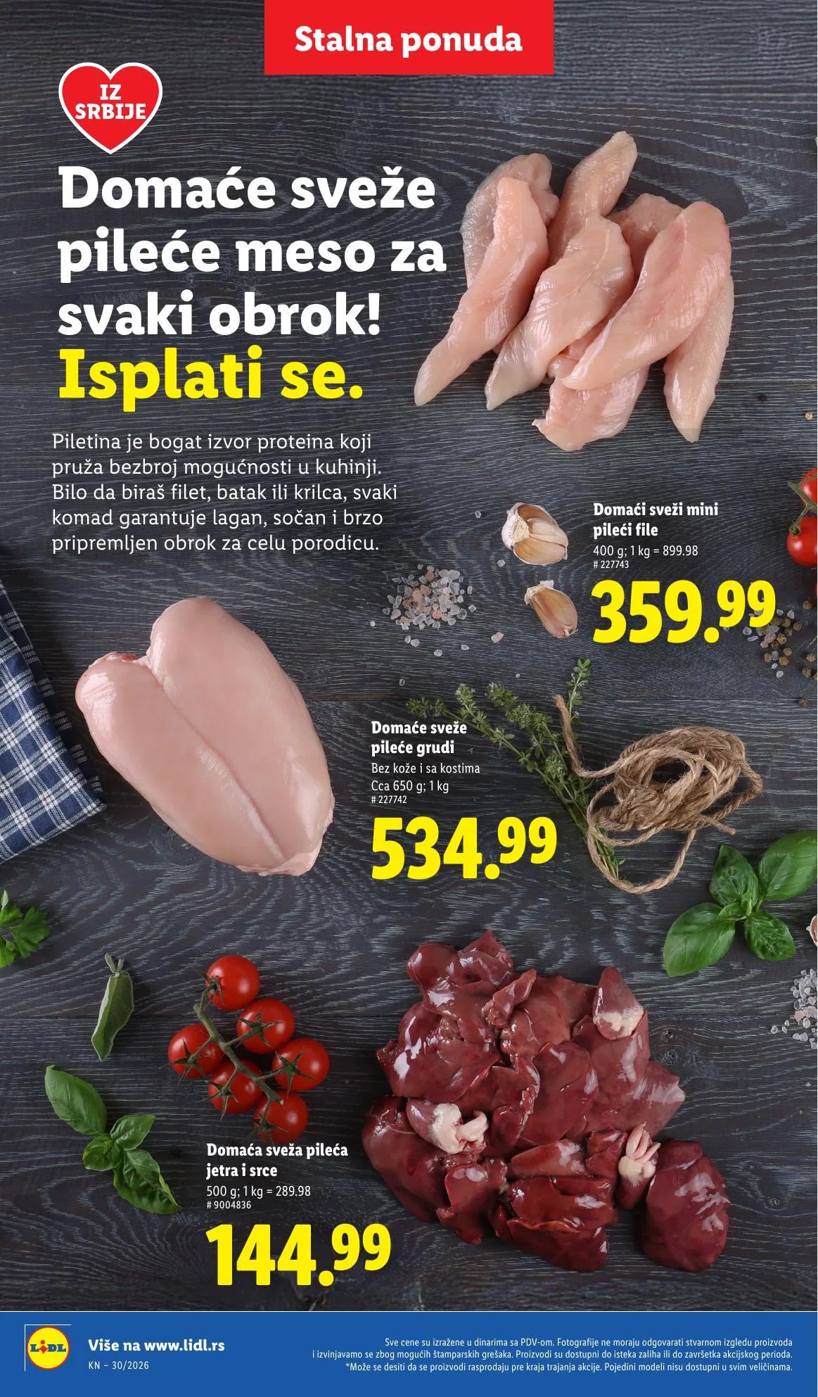 Lidl akciós újság Szerbia 07.23–07.29 – 74. oldal