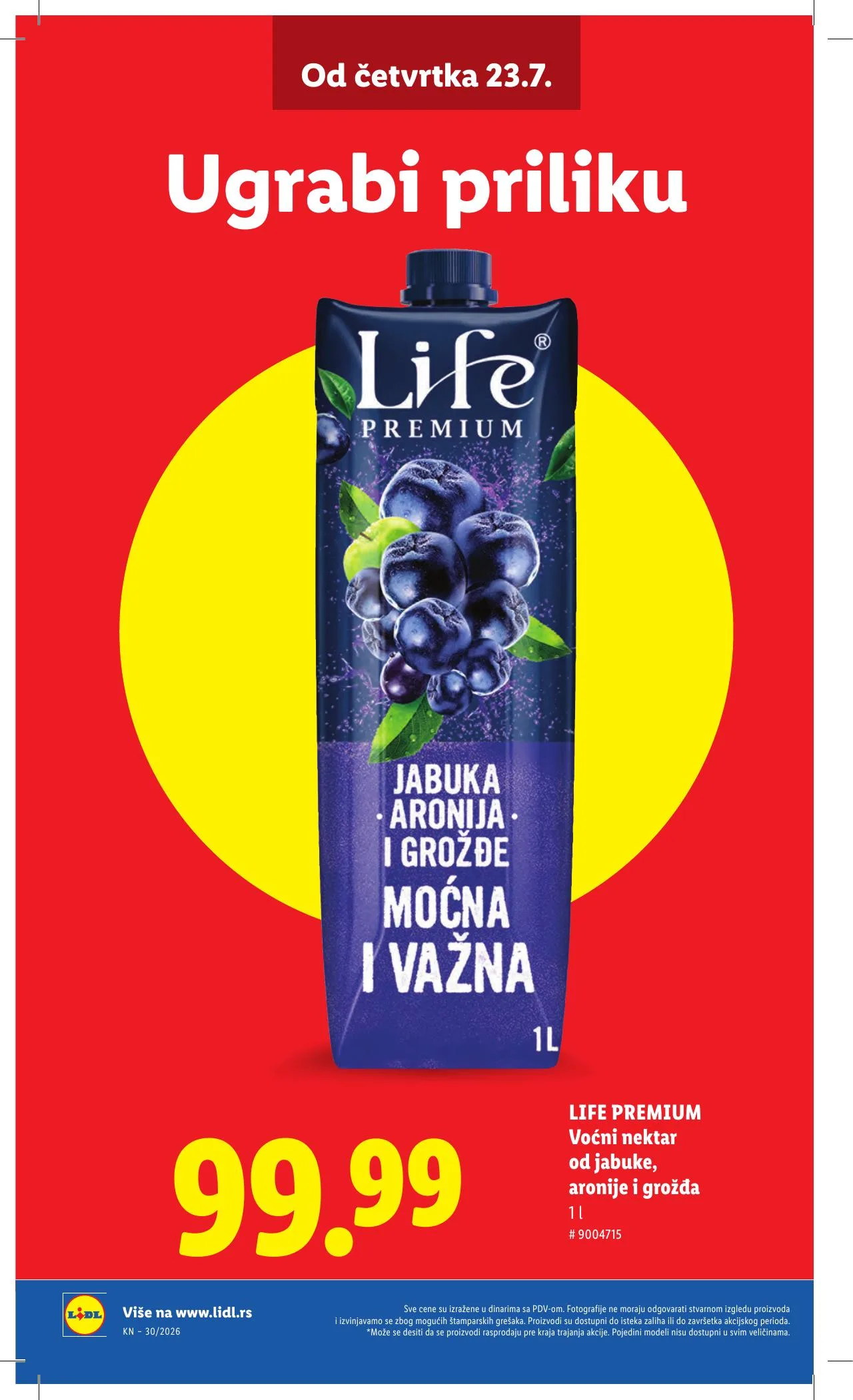 Lidl akciós újság Szerbia 07.23–07.29 – 8. oldal