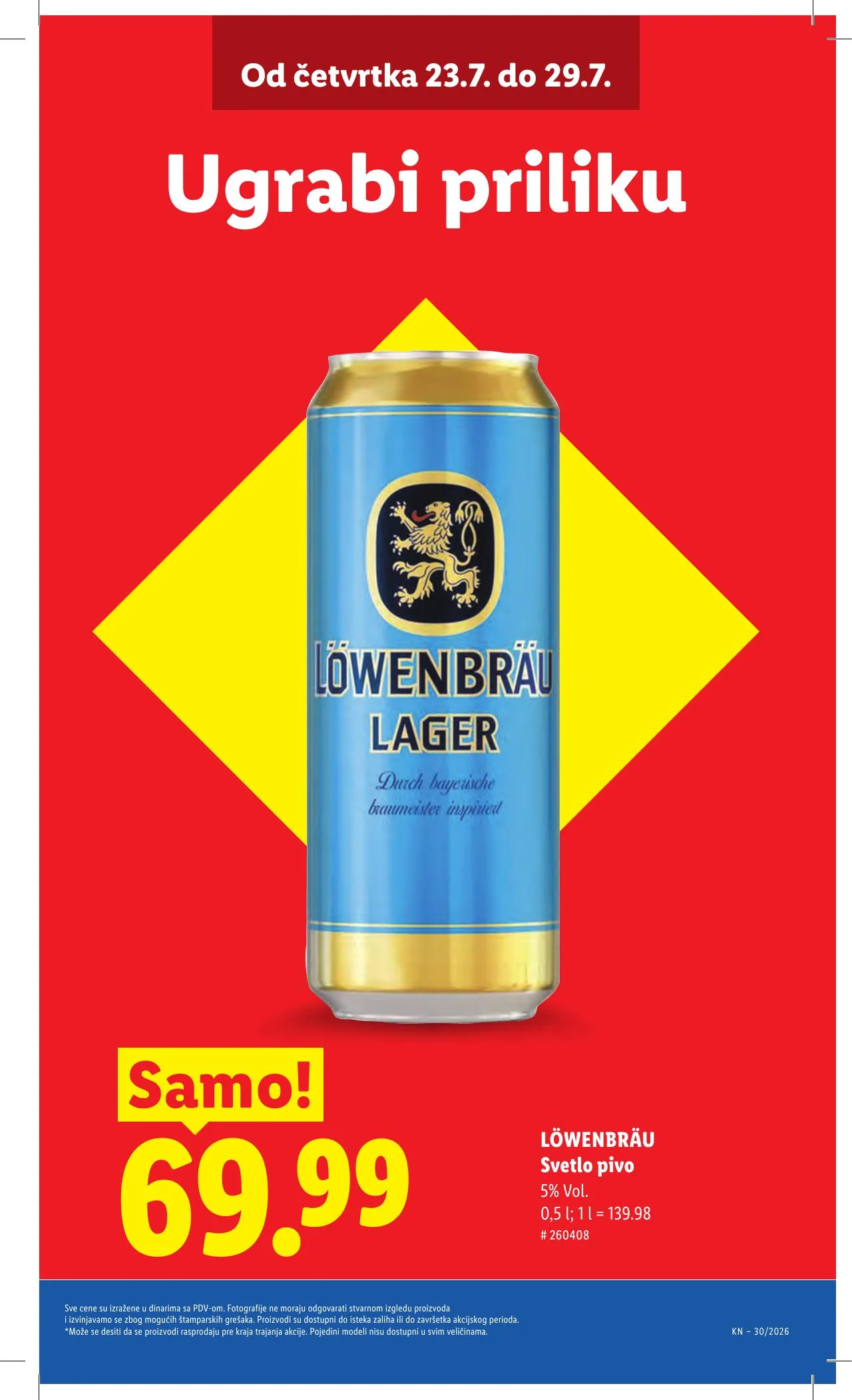 Lidl akciós újság Szerbia 07.23–07.29 – 9. oldal