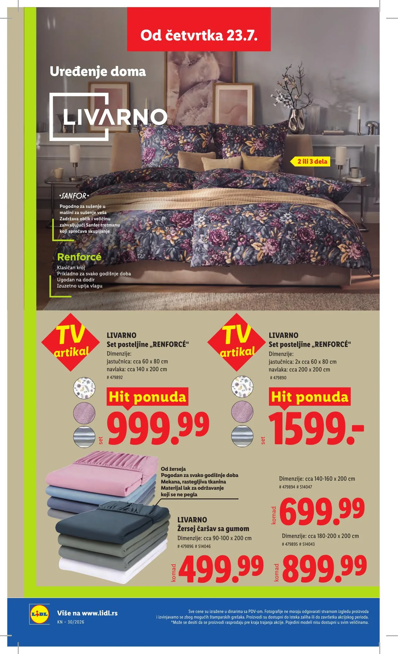 Lidl akciós újság Szerbia 07.23–07.29 – 90. oldal