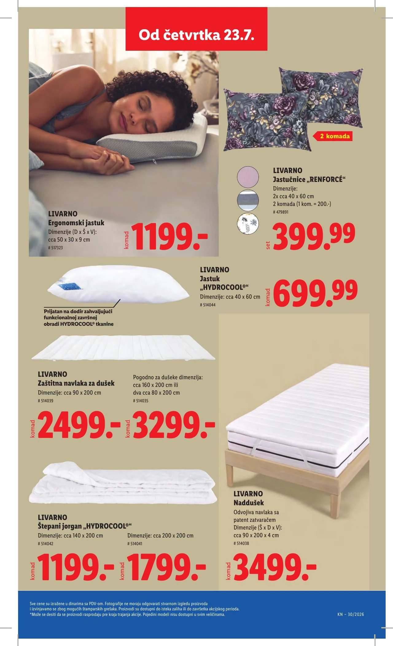 Lidl akciós újság Szerbia 07.23–07.29 – 91. oldal