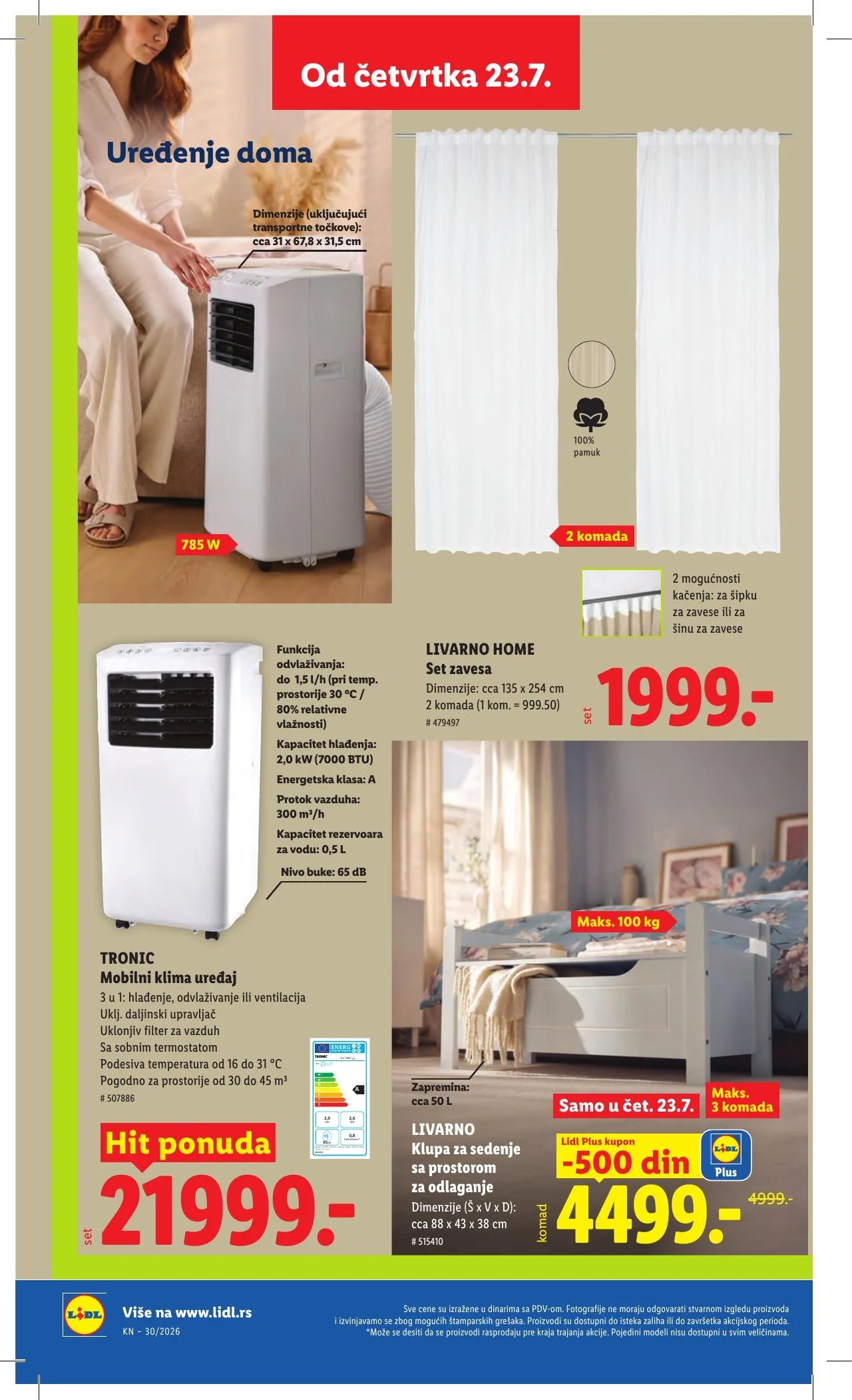 Lidl akciós újság Szerbia 07.23–07.29 – 94. oldal