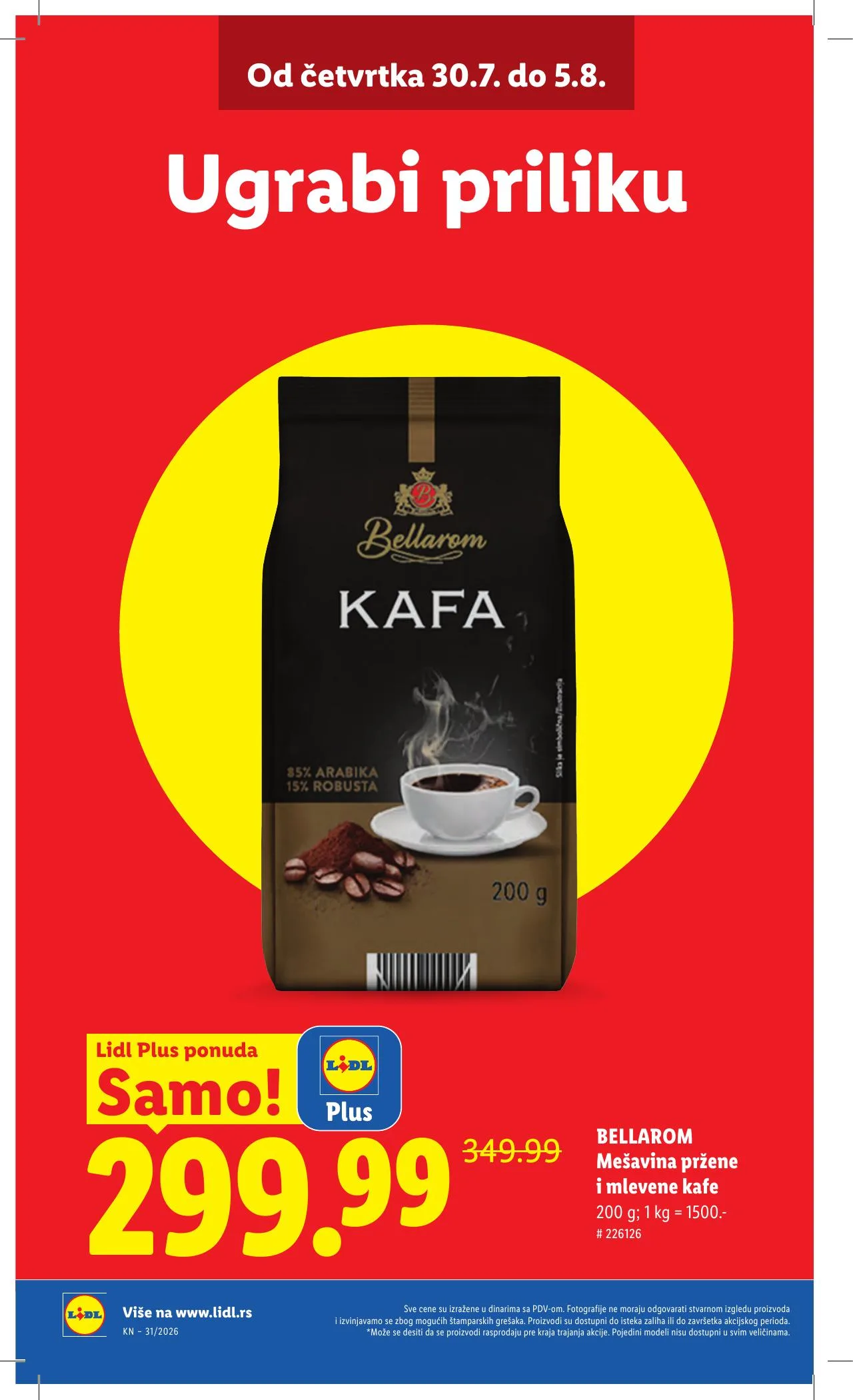 Lidl akciós újság Szerbia 07.30–08.05 – 10. oldal