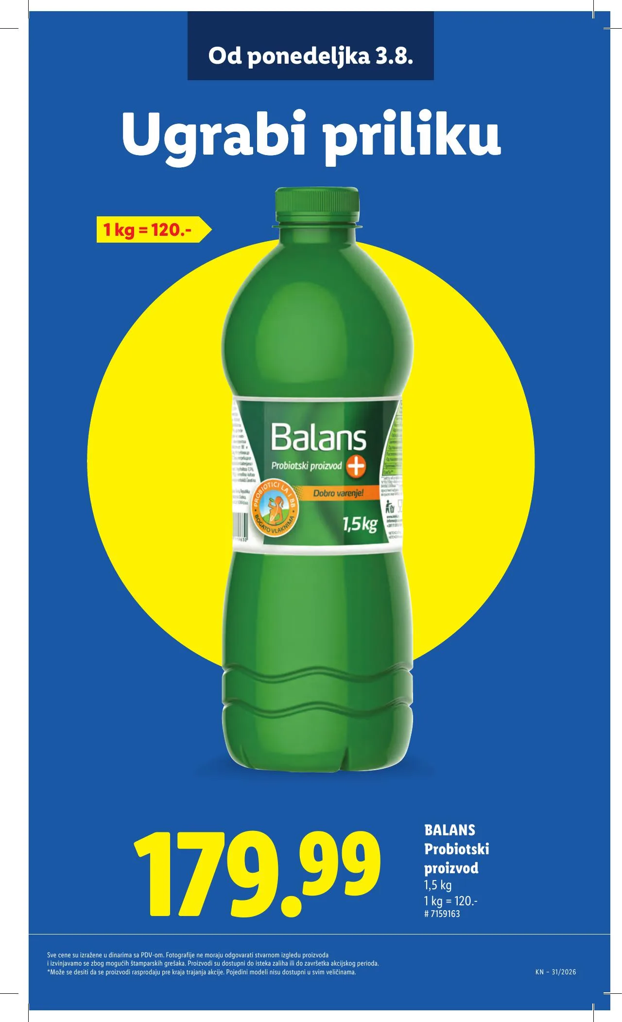 Lidl akciós újság Szerbia 07.30–08.05 – 15. oldal