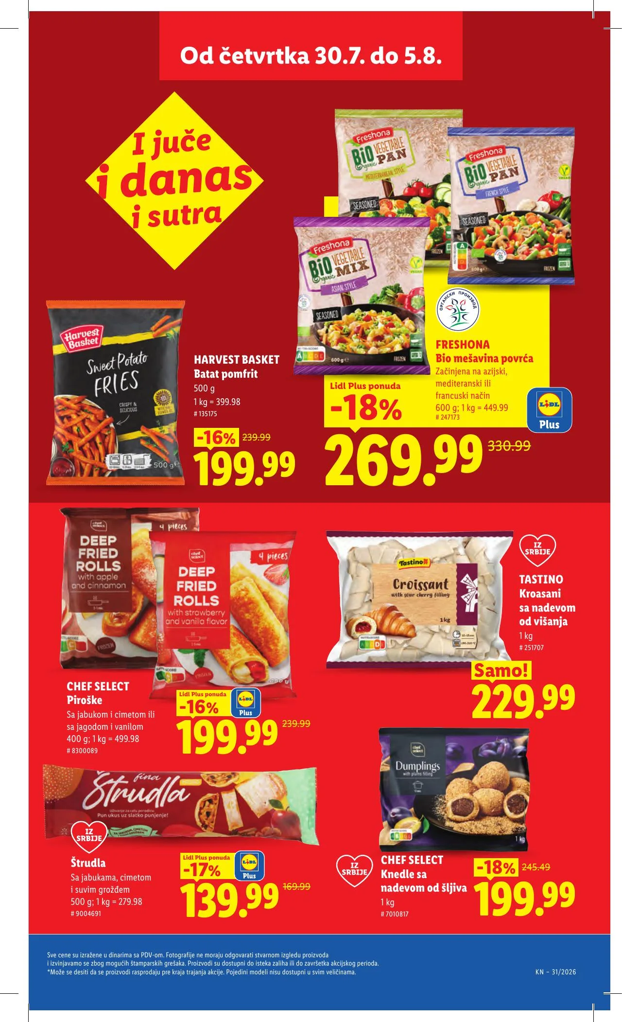 Lidl akciós újság Szerbia 07.30–08.05 – 27. oldal