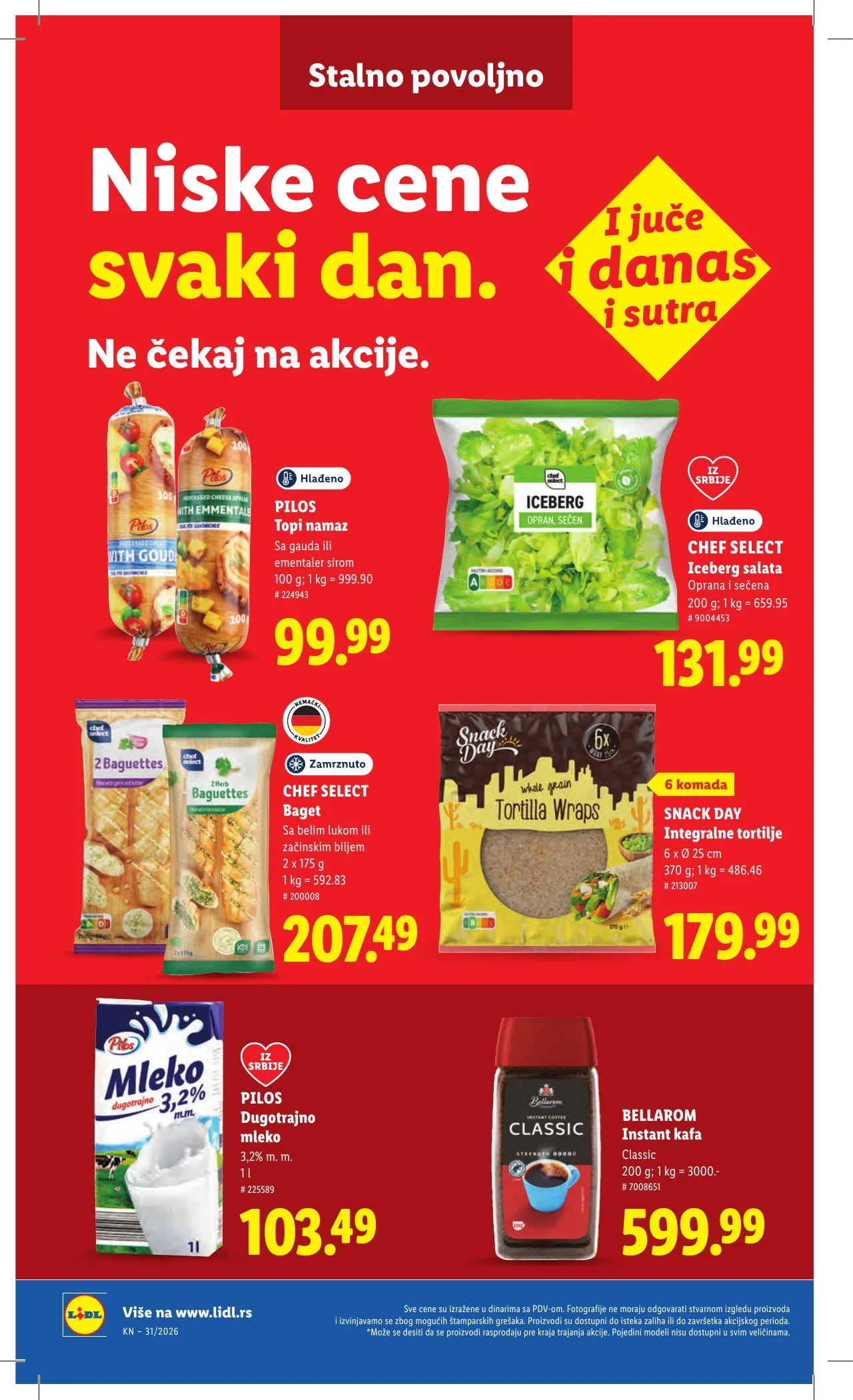 Lidl akciós újság Szerbia 07.30–08.05 – 38. oldal
