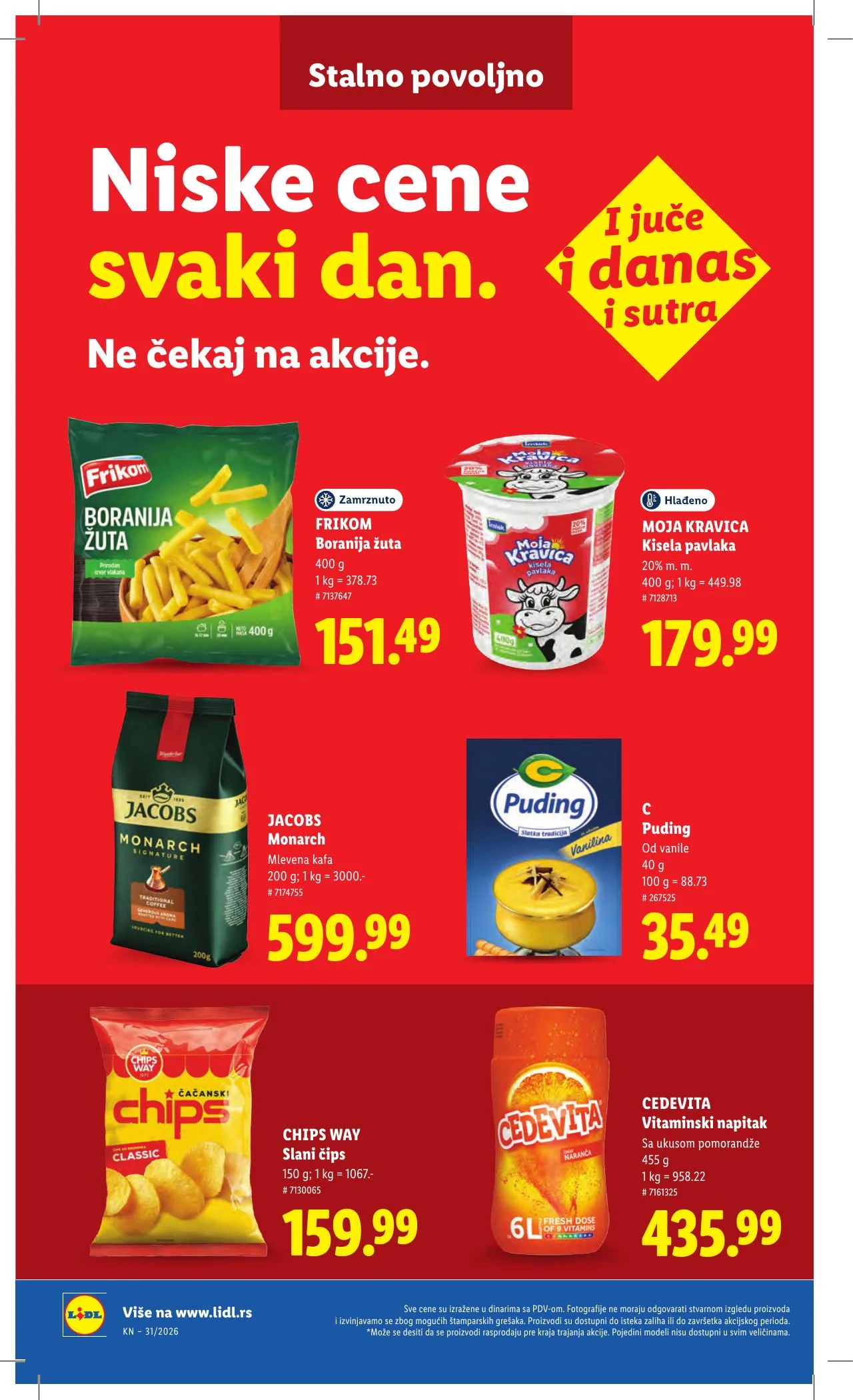 Lidl akciós újság Szerbia 07.30–08.05 – 40. oldal