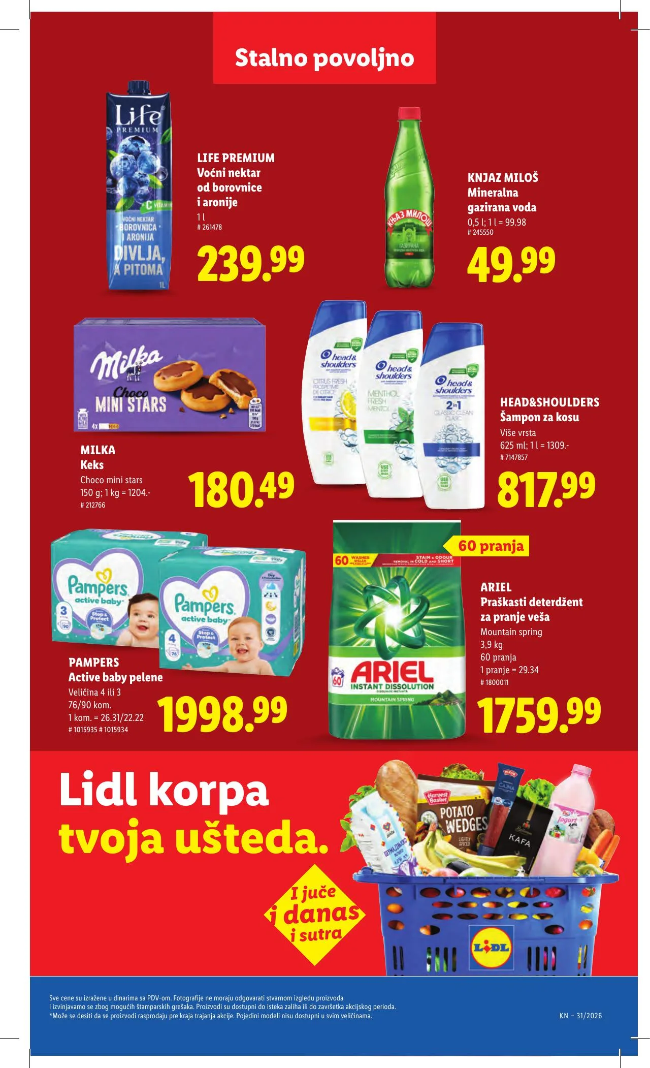 Lidl akciós újság Szerbia 07.30–08.05 – 41. oldal