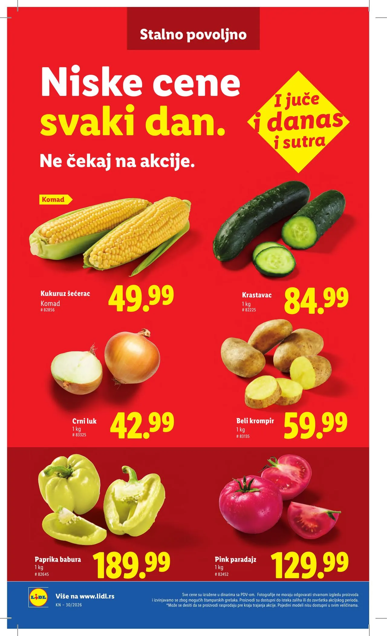 Lidl akciós újság Szerbia 07.30–08.05 – 42. oldal