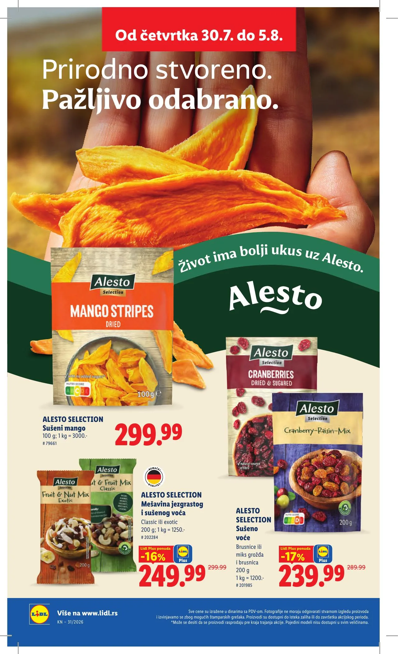 Lidl akciós újság Szerbia 07.30–08.05 – 44. oldal