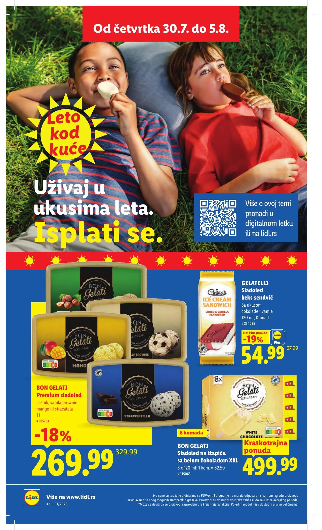 Lidl akciós újság Szerbia 07.30–08.05 – 46. oldal
