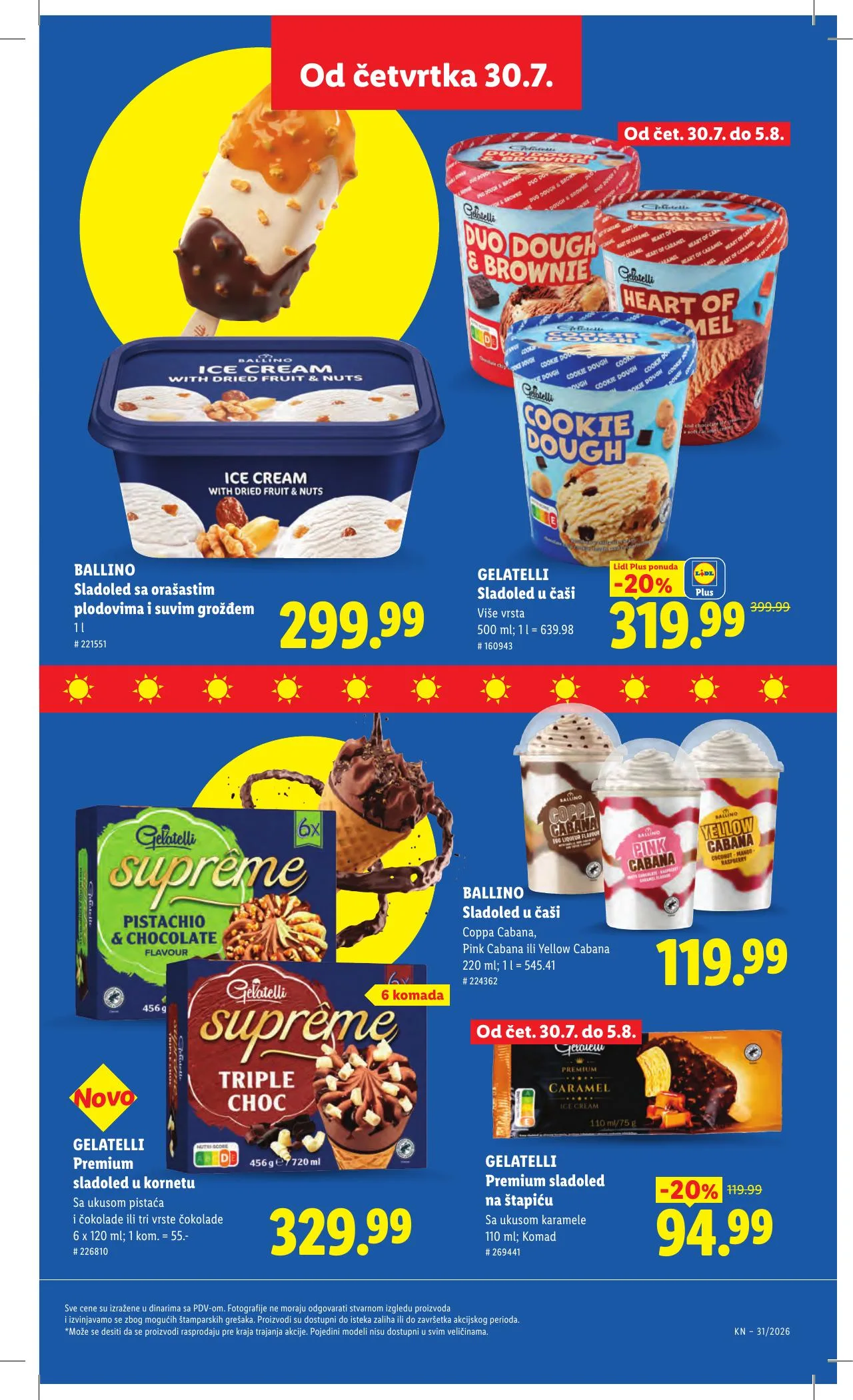 Lidl akciós újság Szerbia 07.30–08.05 – 47. oldal
