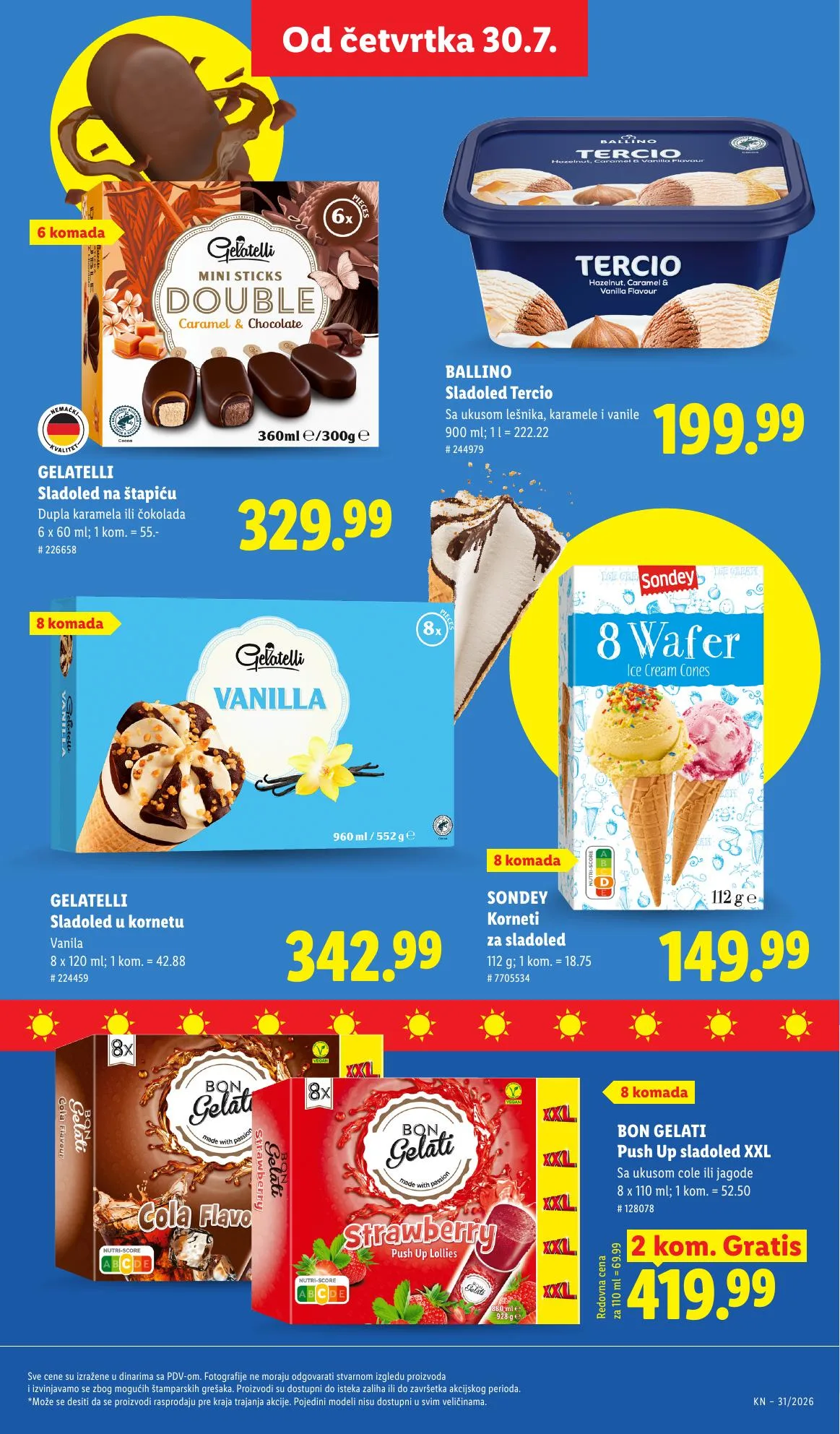 Lidl akciós újság Szerbia 07.30–08.05 – 49. oldal