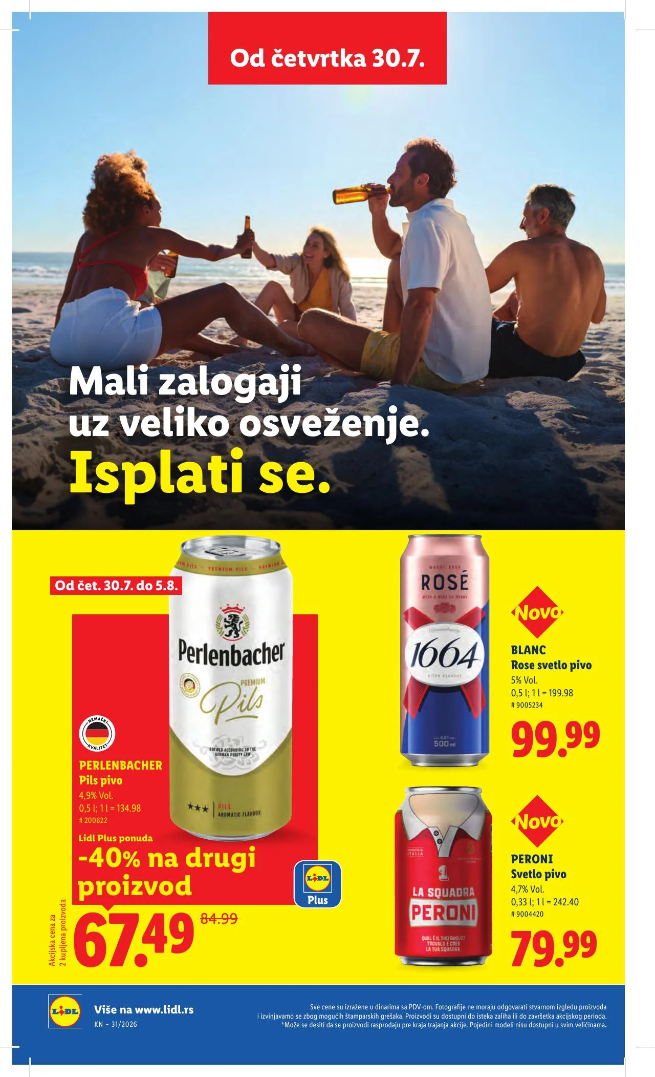 Lidl akciós újság Szerbia 07.30–08.05 – 50. oldal