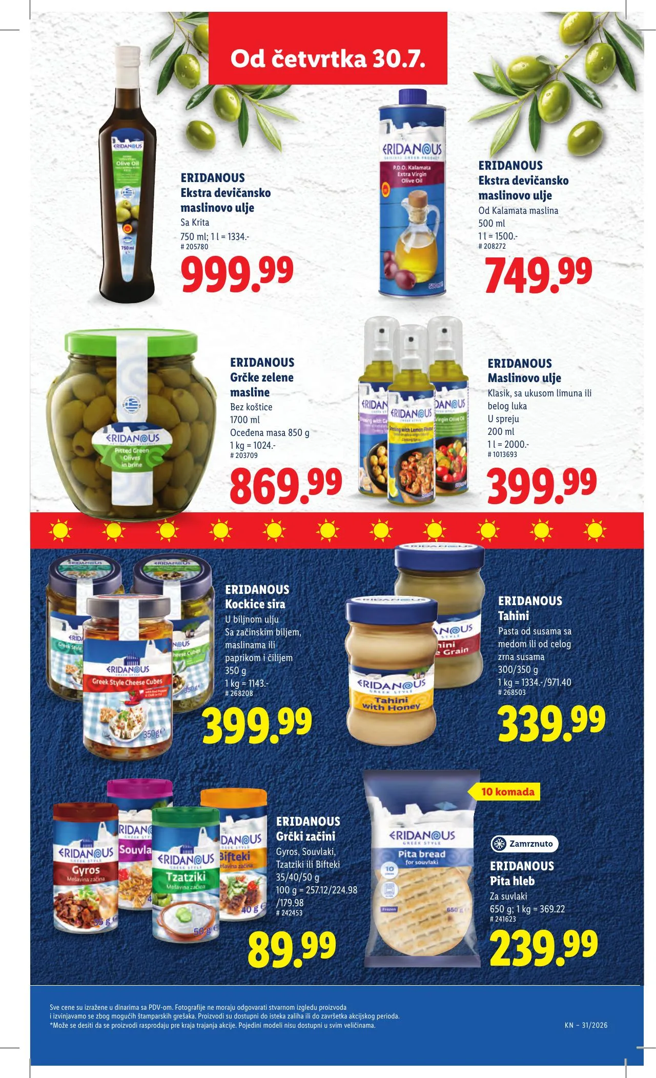Lidl akciós újság Szerbia 07.30–08.05 – 53. oldal