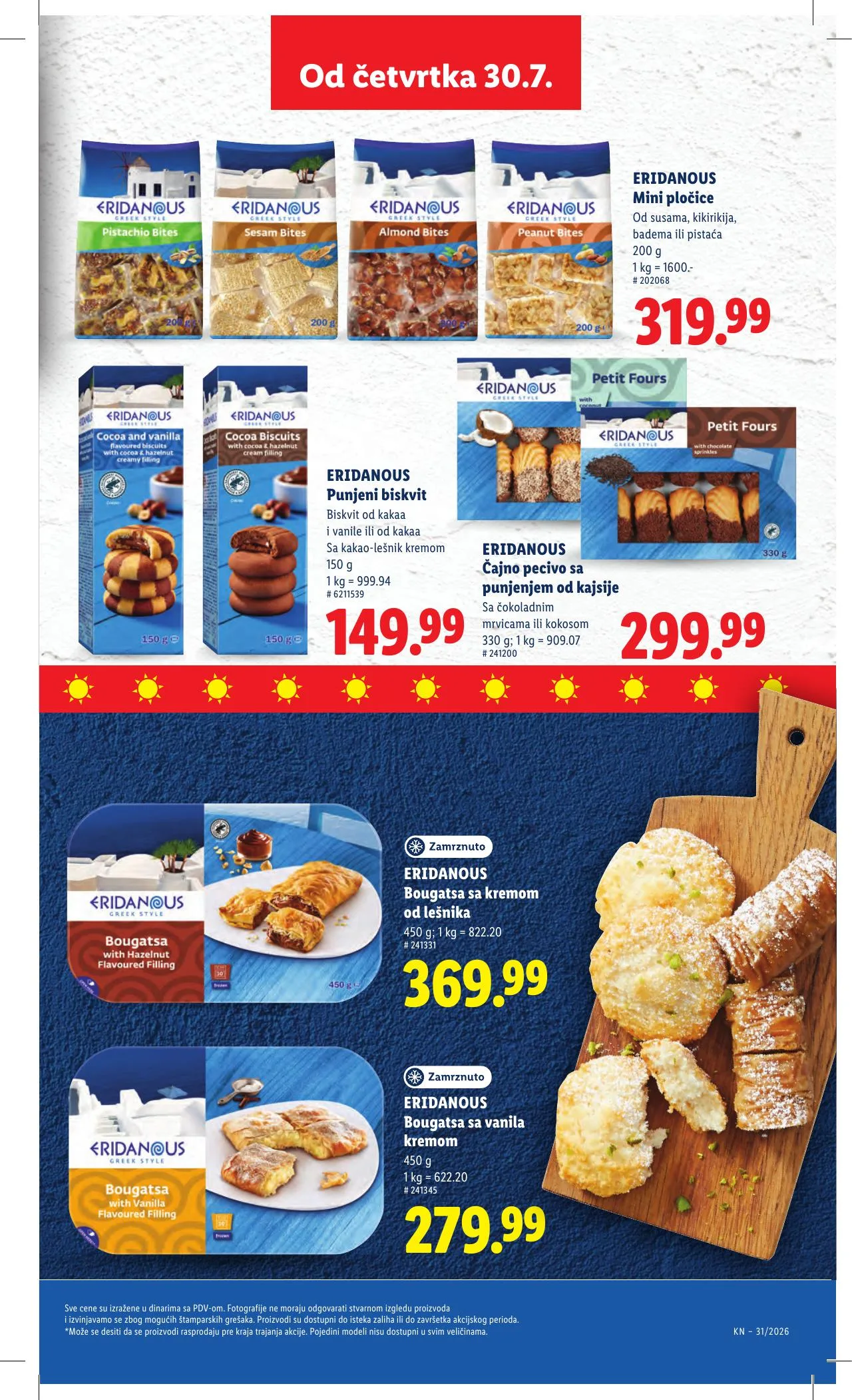 Lidl akciós újság Szerbia 07.30–08.05 – 57. oldal