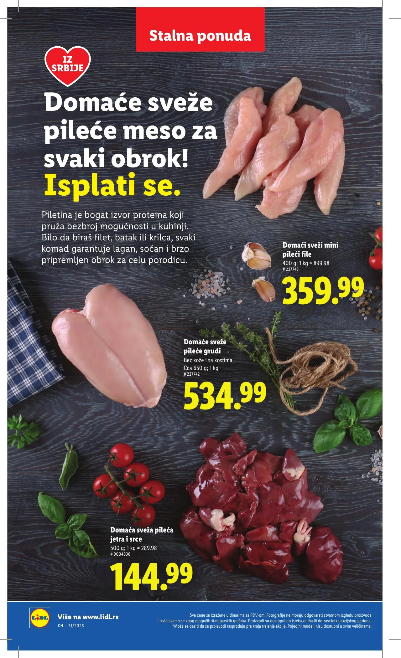 Lidl akciós újság Szerbia 07.30–08.05 – 60. oldal