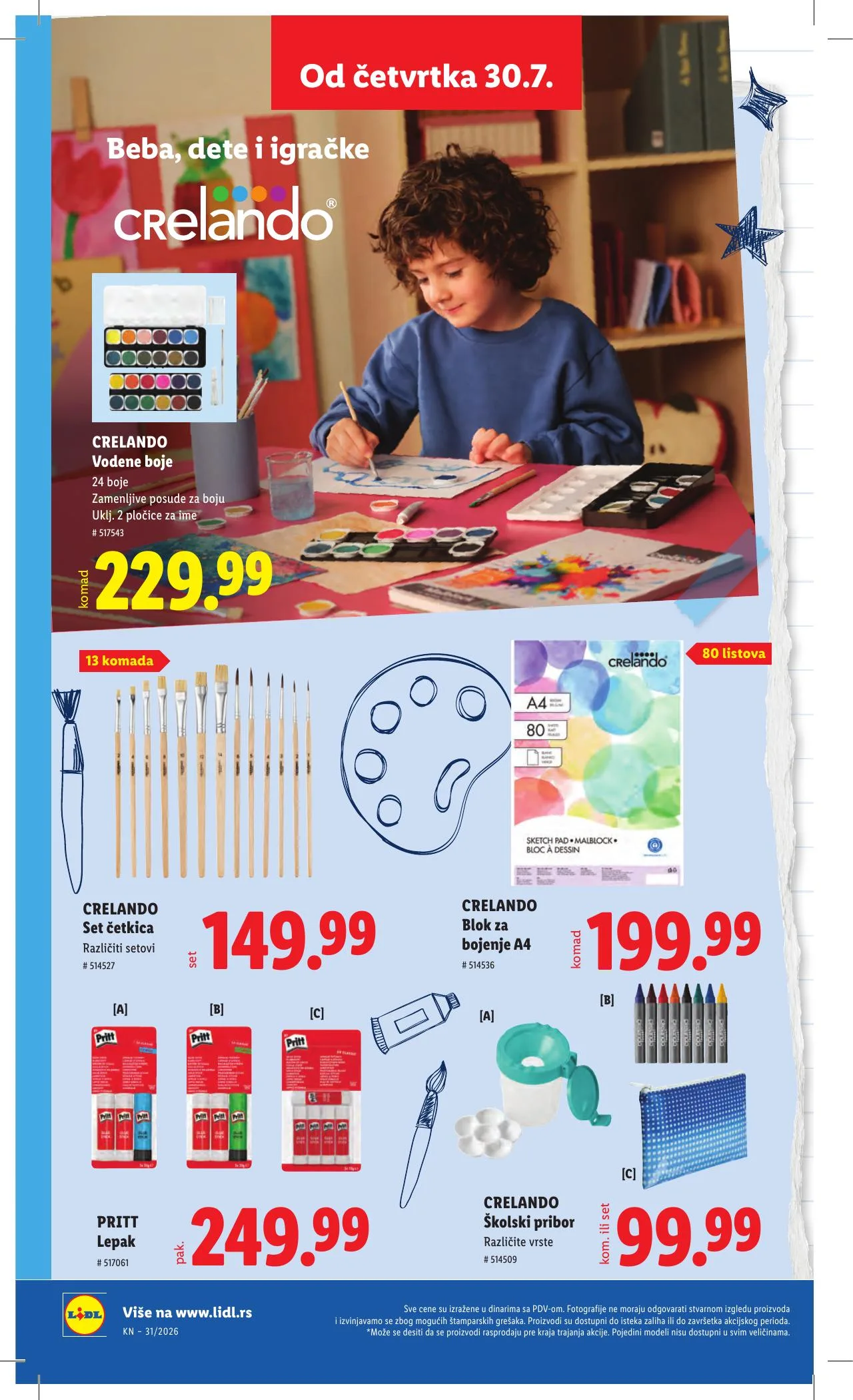 Lidl akciós újság Szerbia 07.30–08.05 – 76. oldal